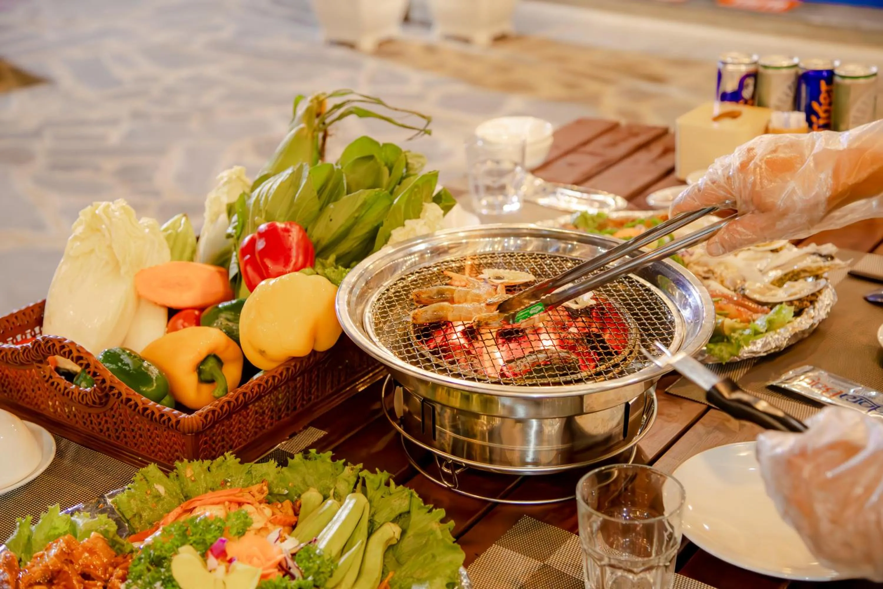 Food and drinks in Adora Bay Ke Ga Beach Resort