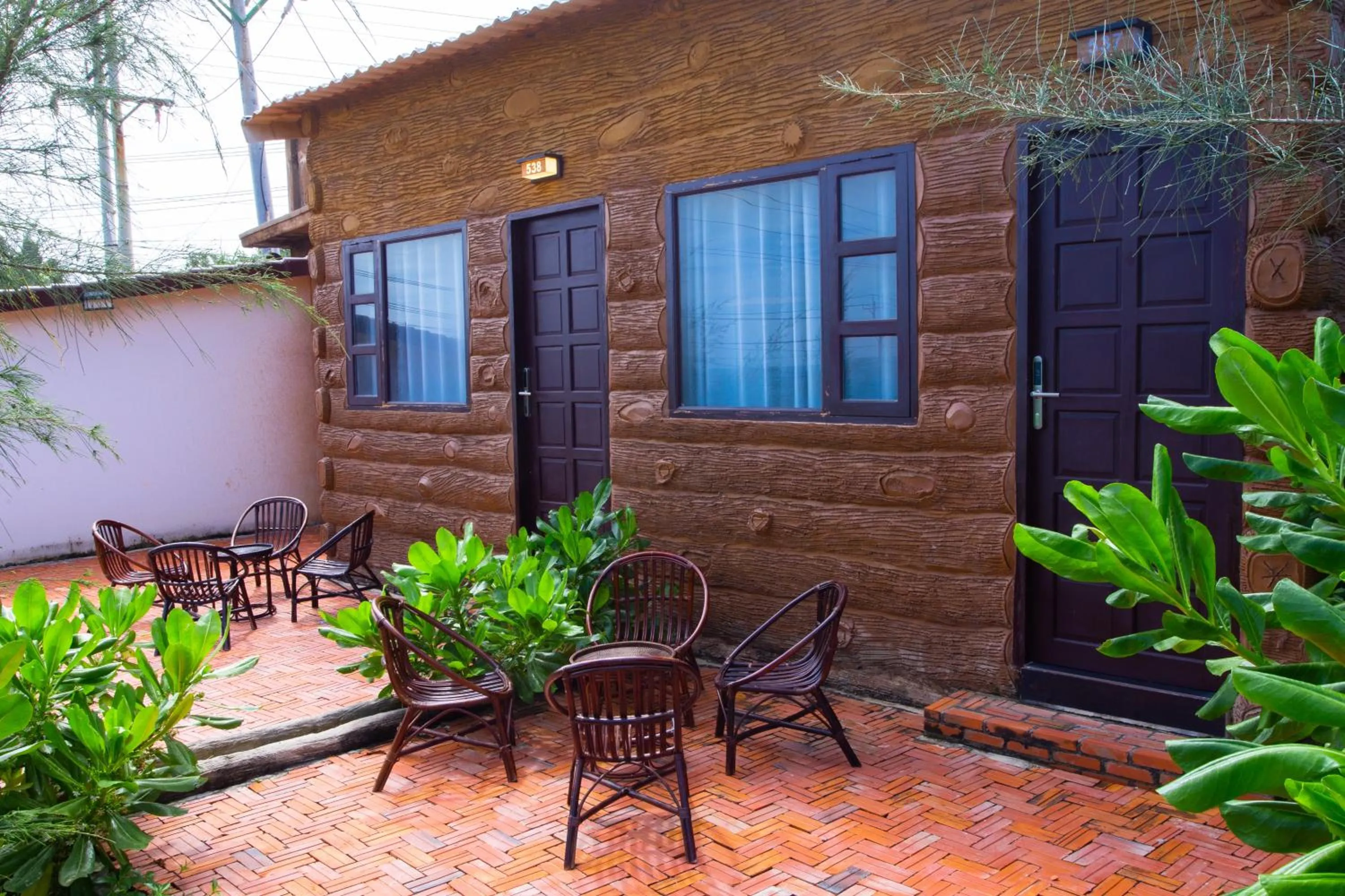 Patio in Adora Bay Ke Ga Beach Resort