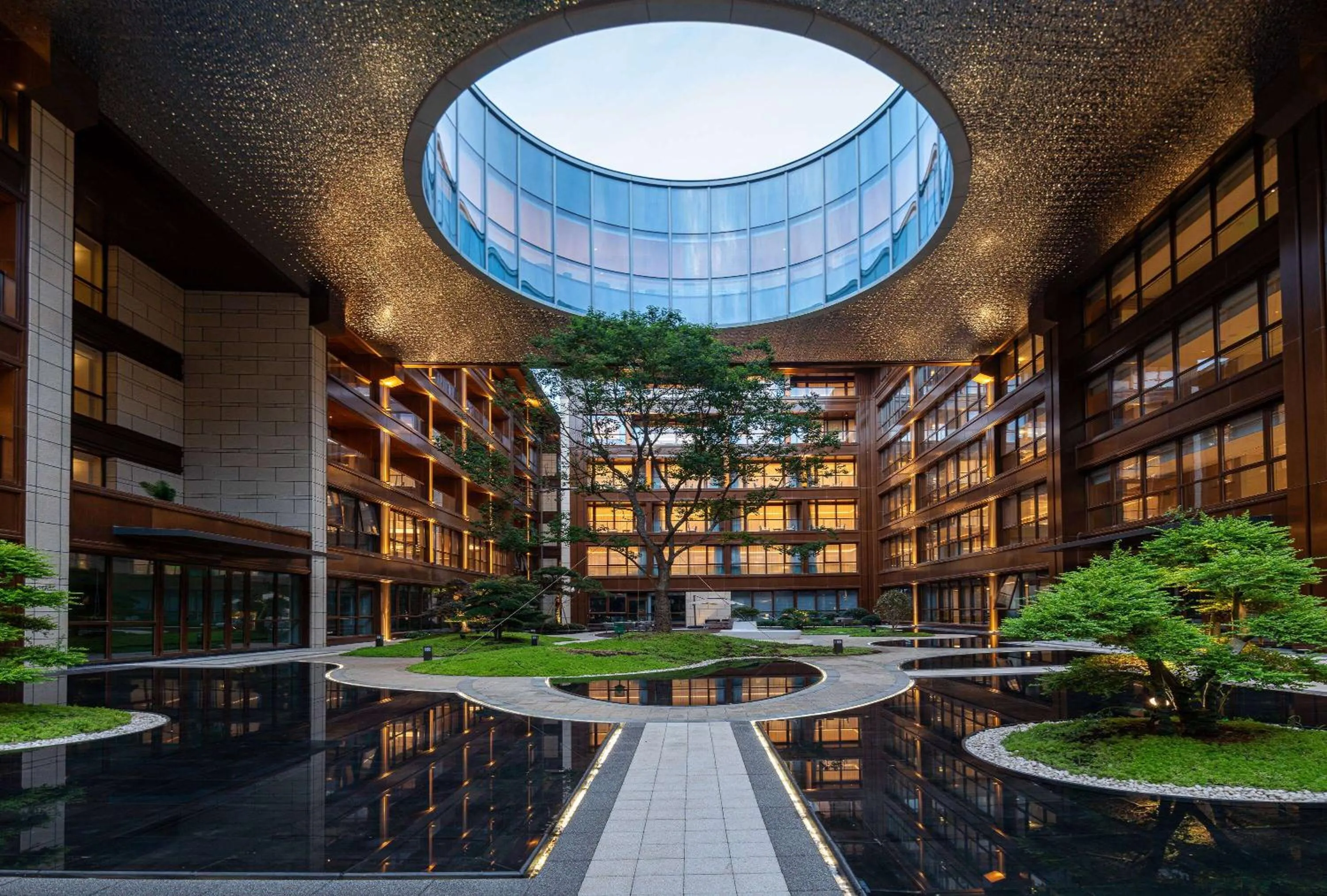 Lobby or reception in Wyndham Grand Xinchang Downtown