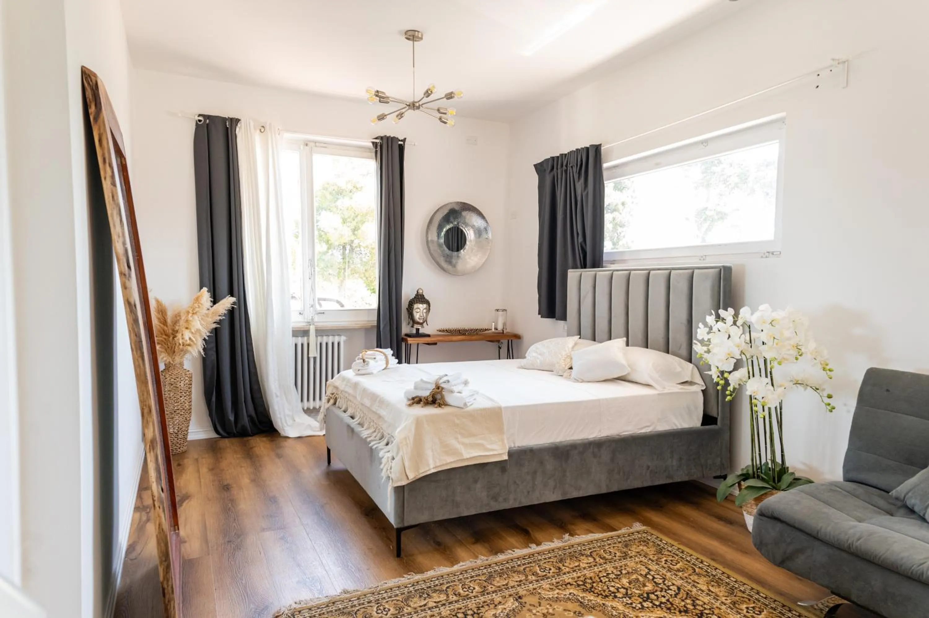 Bedroom, Bed in Villa Tropical