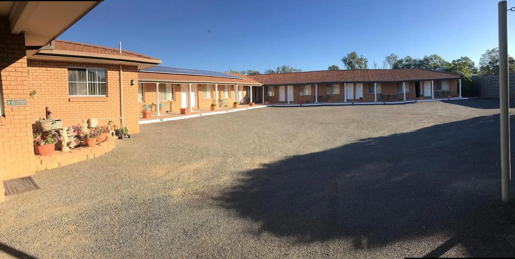 Property building in Aaron Inn Motel