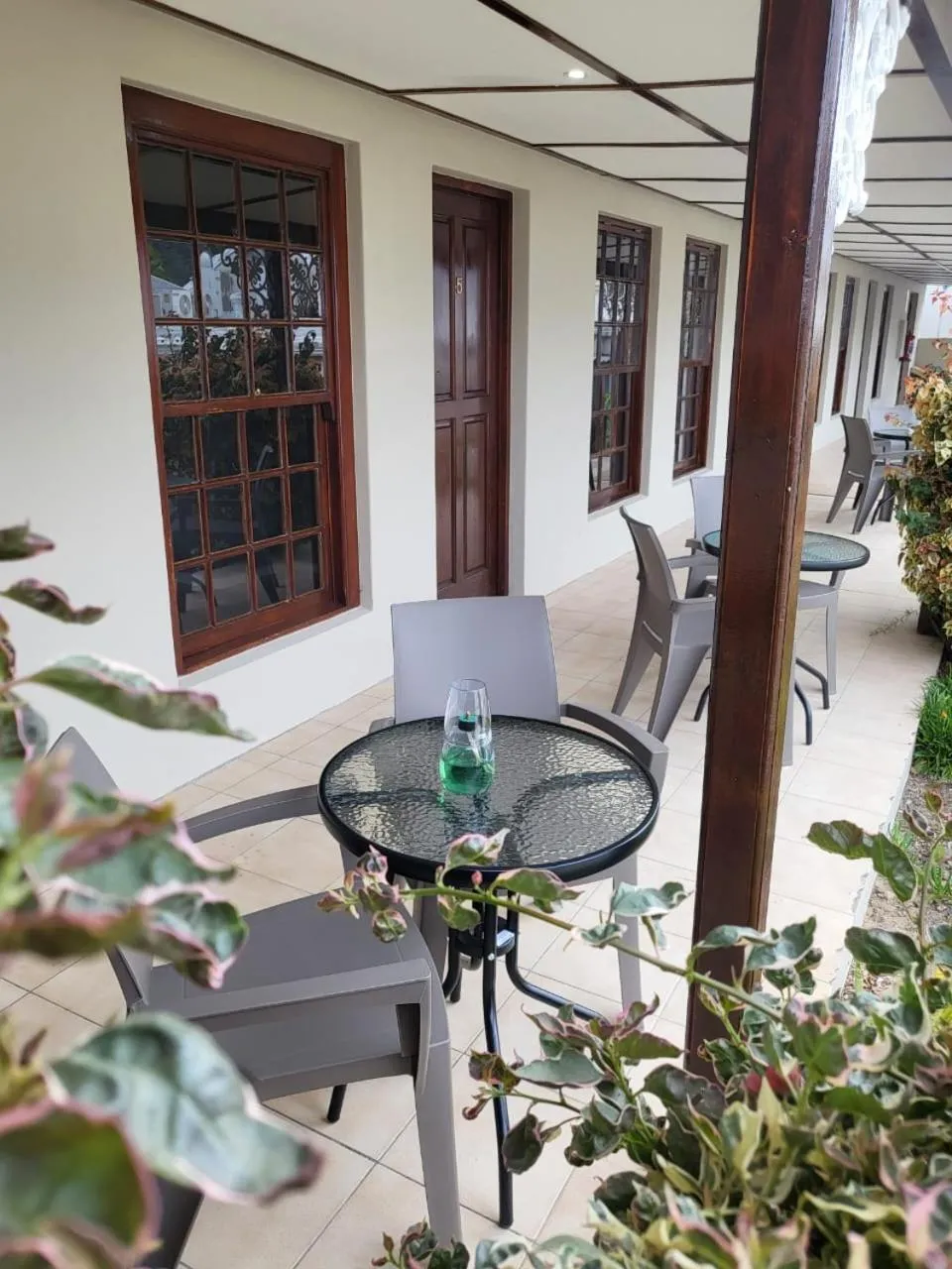 Patio in Lake Pleasant Hotel
