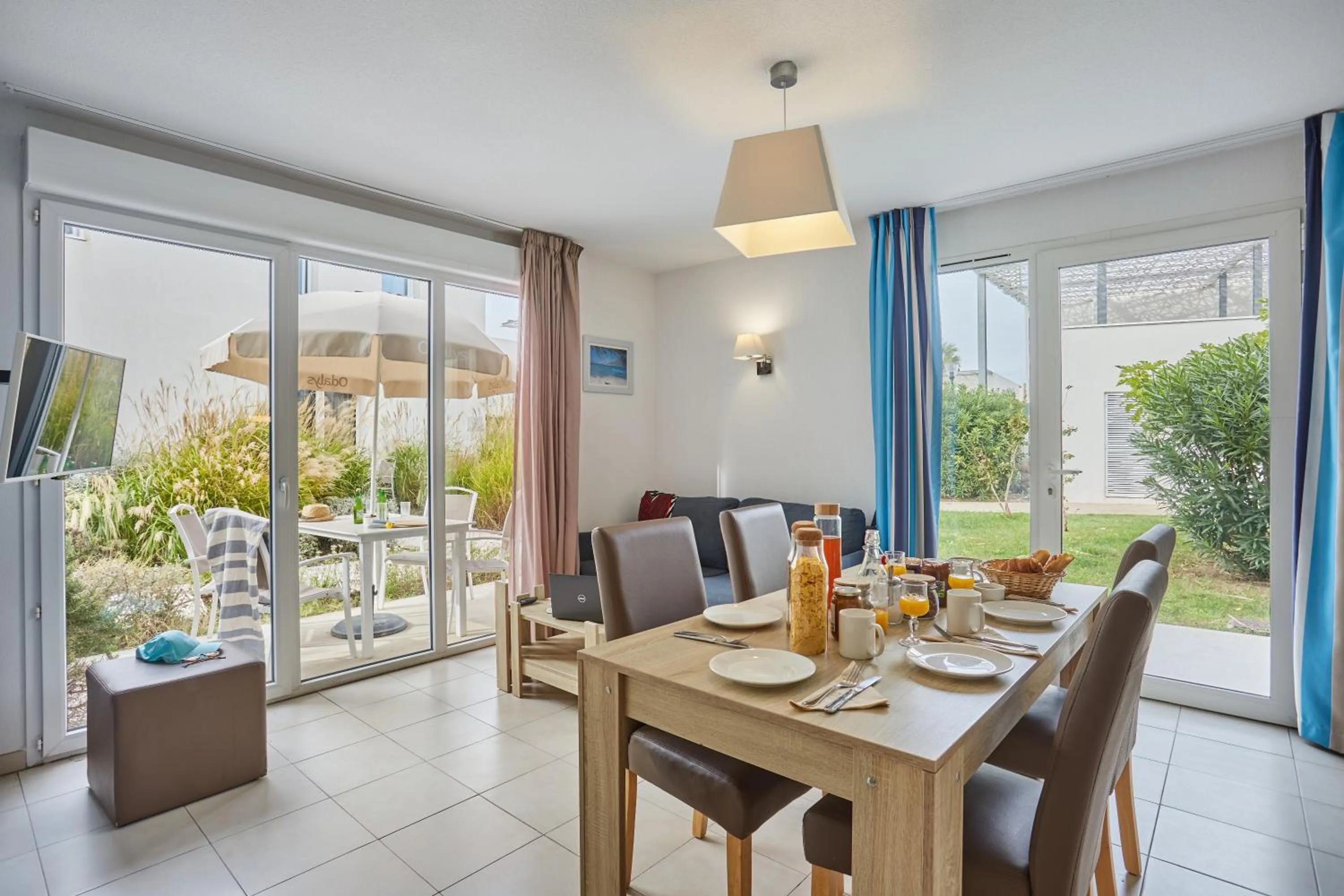 Dining area in Résidence Odalys Nakâra
