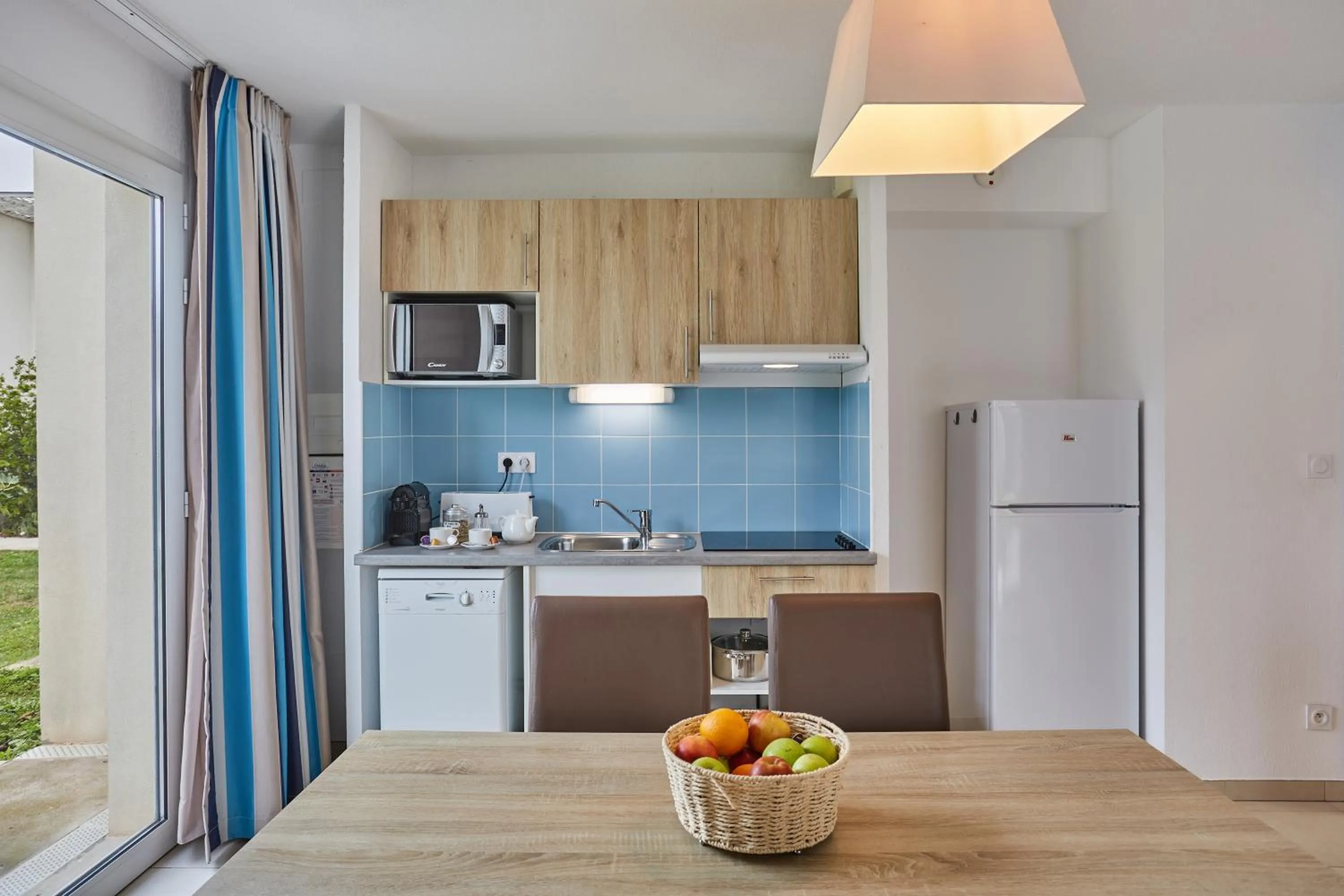 Dining area in Résidence Odalys Nakâra