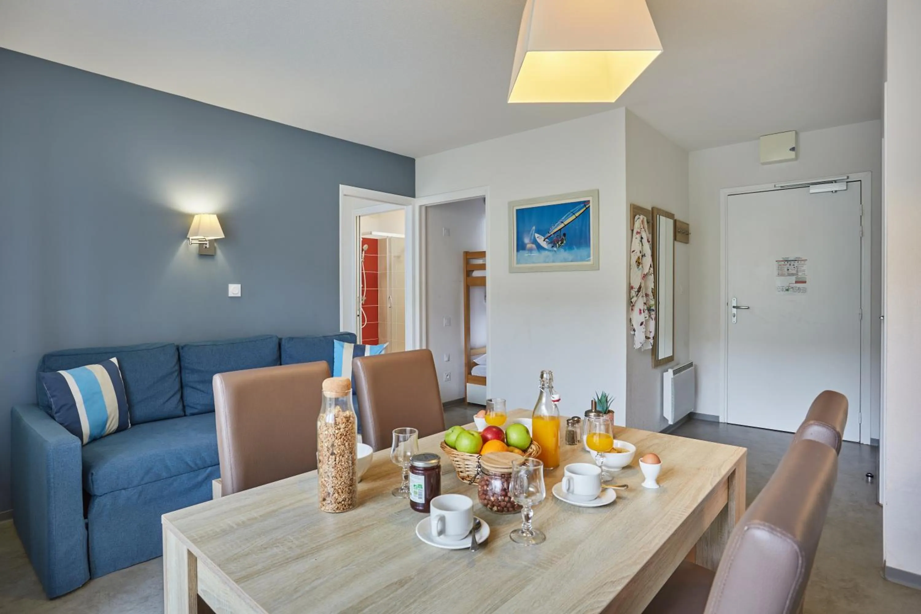 Dining area in Résidence Odalys Nakâra