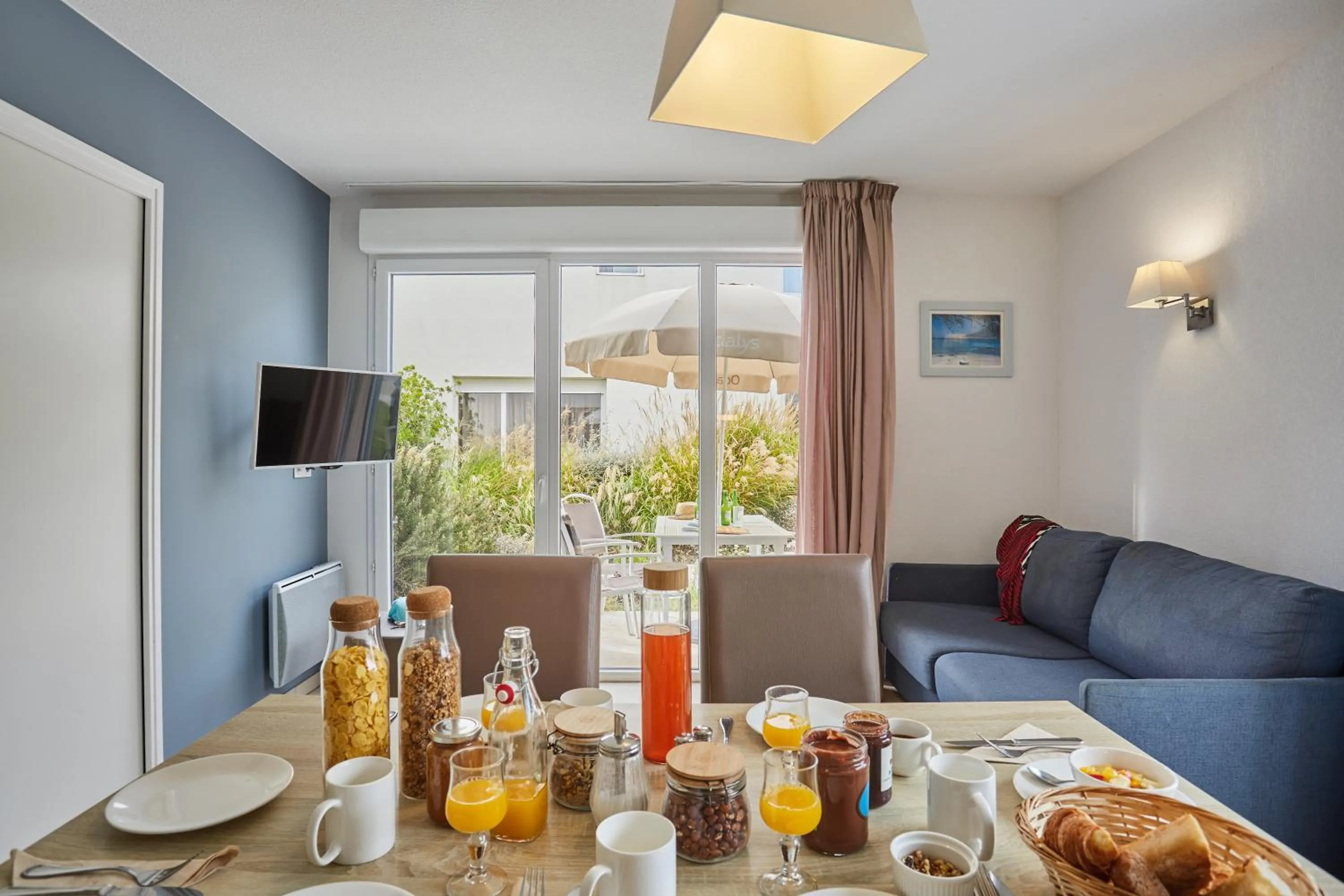 Dining area in Résidence Odalys Nakâra