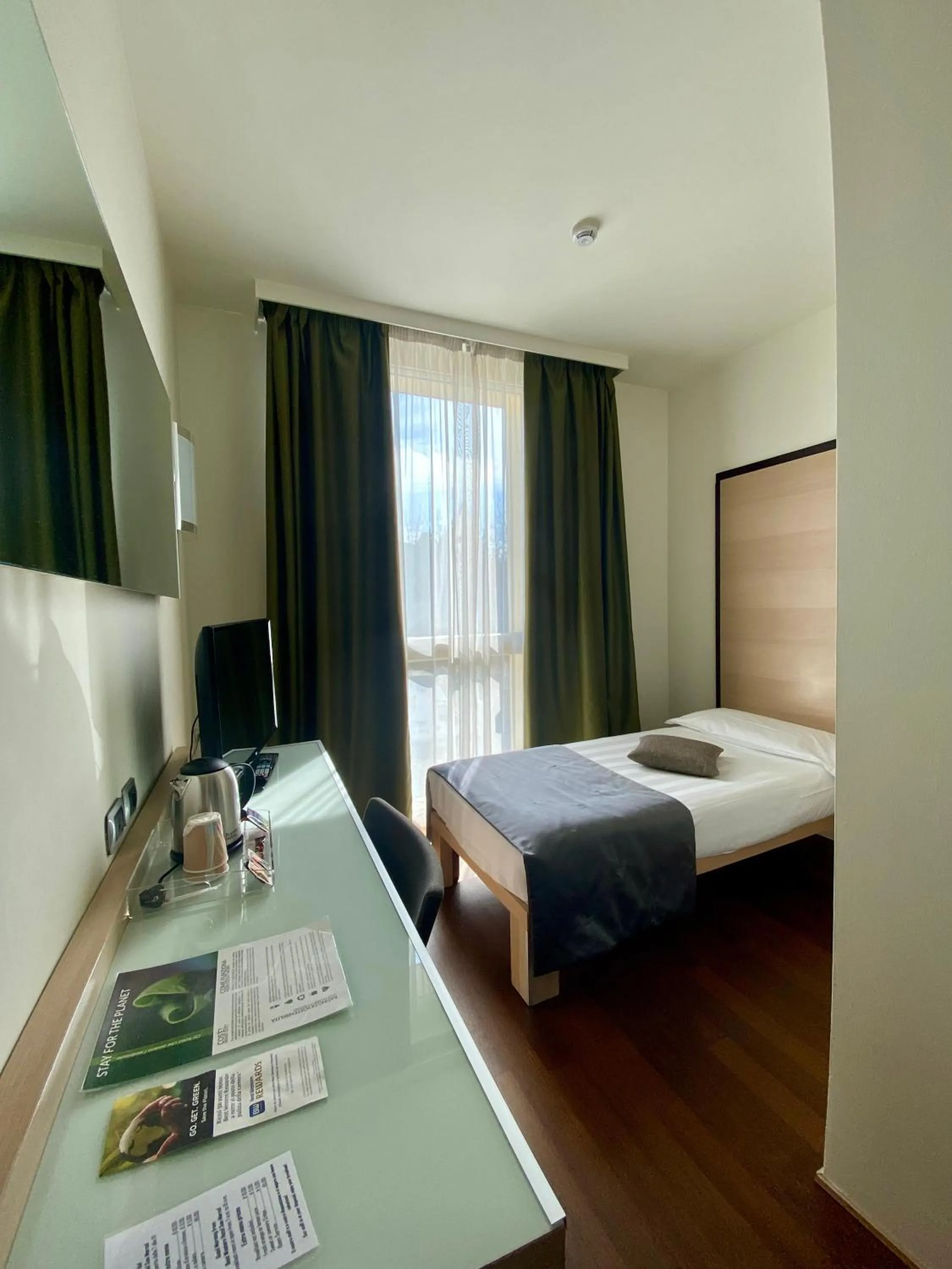 Bed in Best Western Hotel San Marco