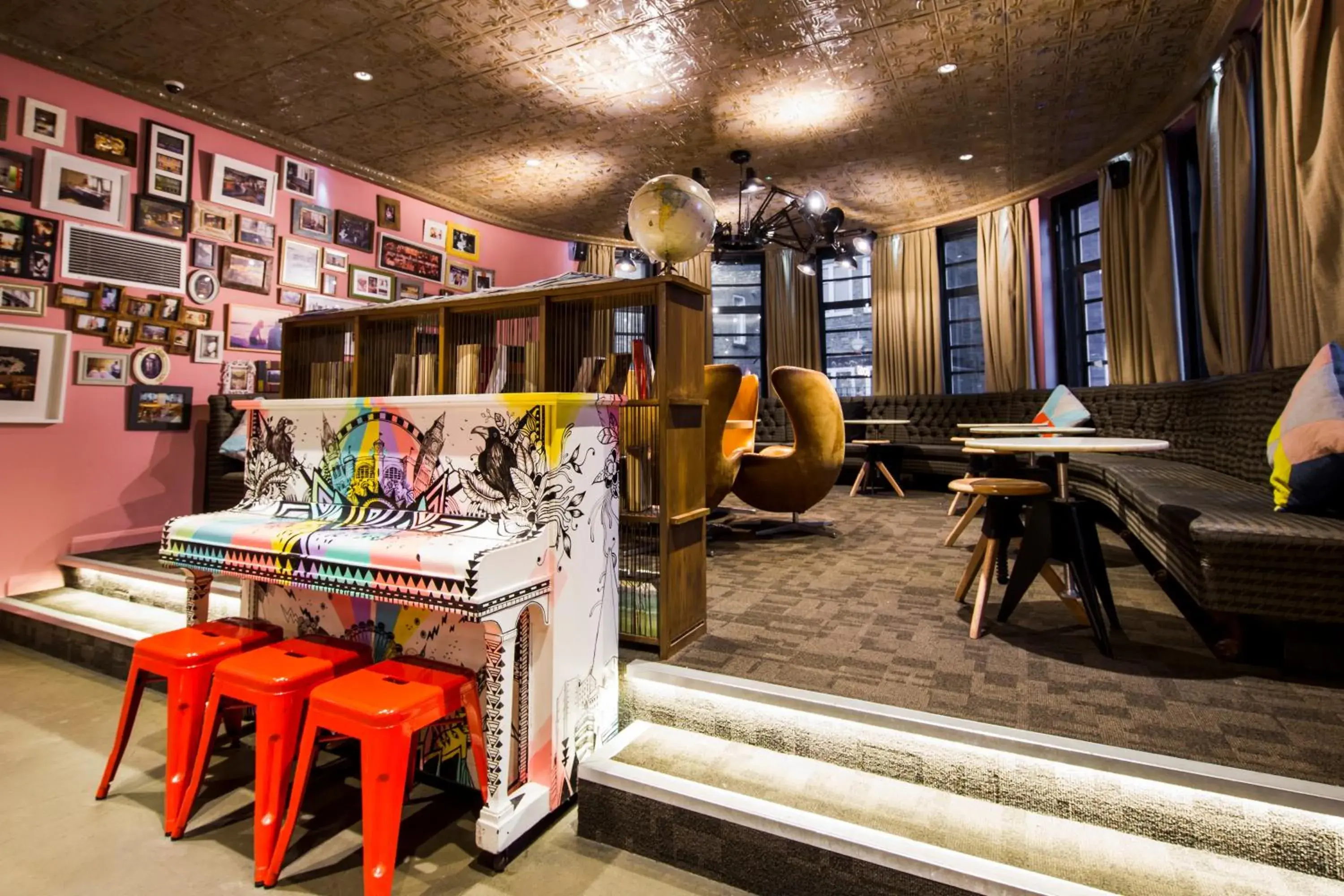 Lounge or bar in Generator London Lounge or bar in Generator London