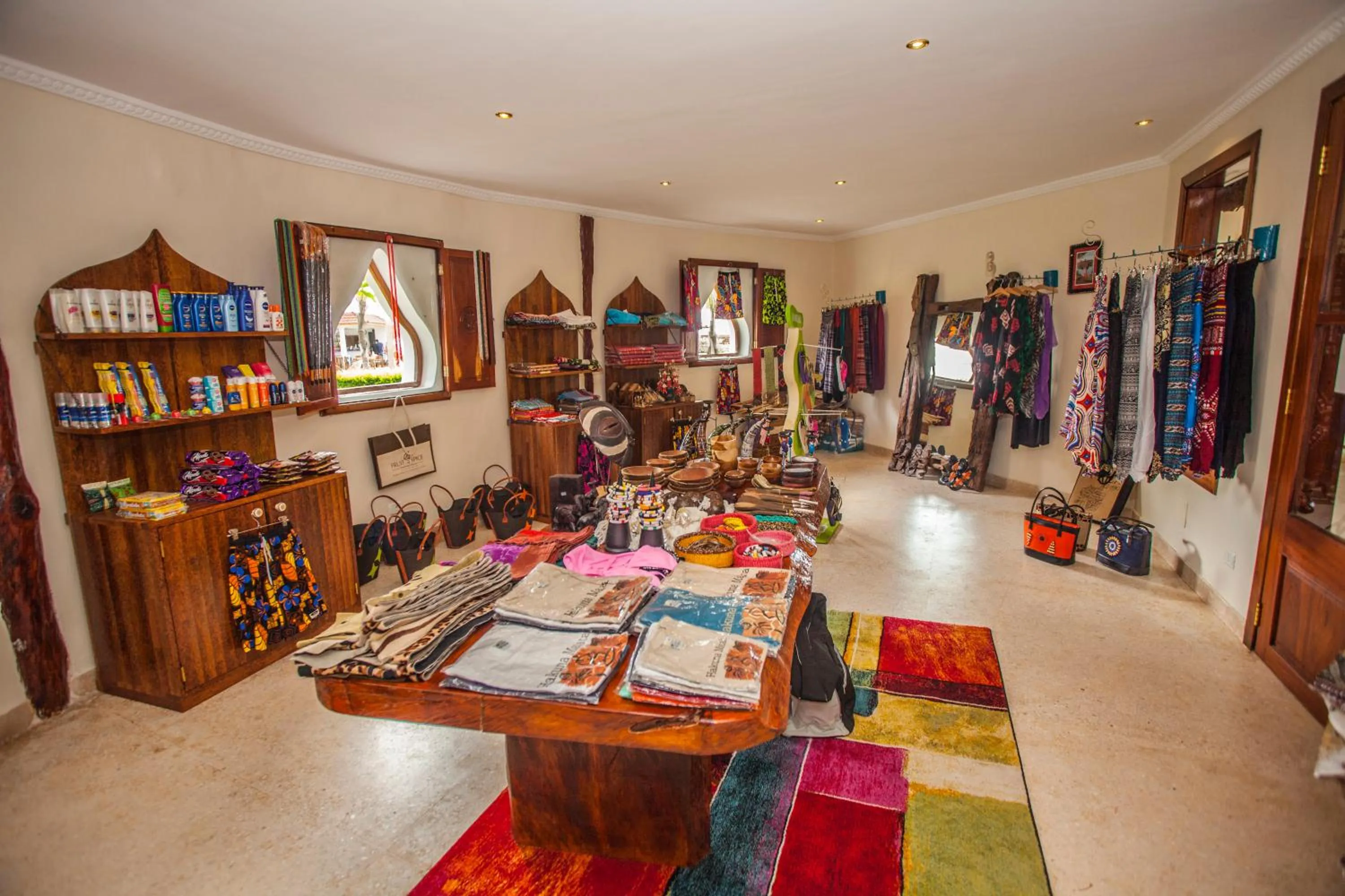 On-site shops in Fruit & Spice Wellness Resort Zanzibar