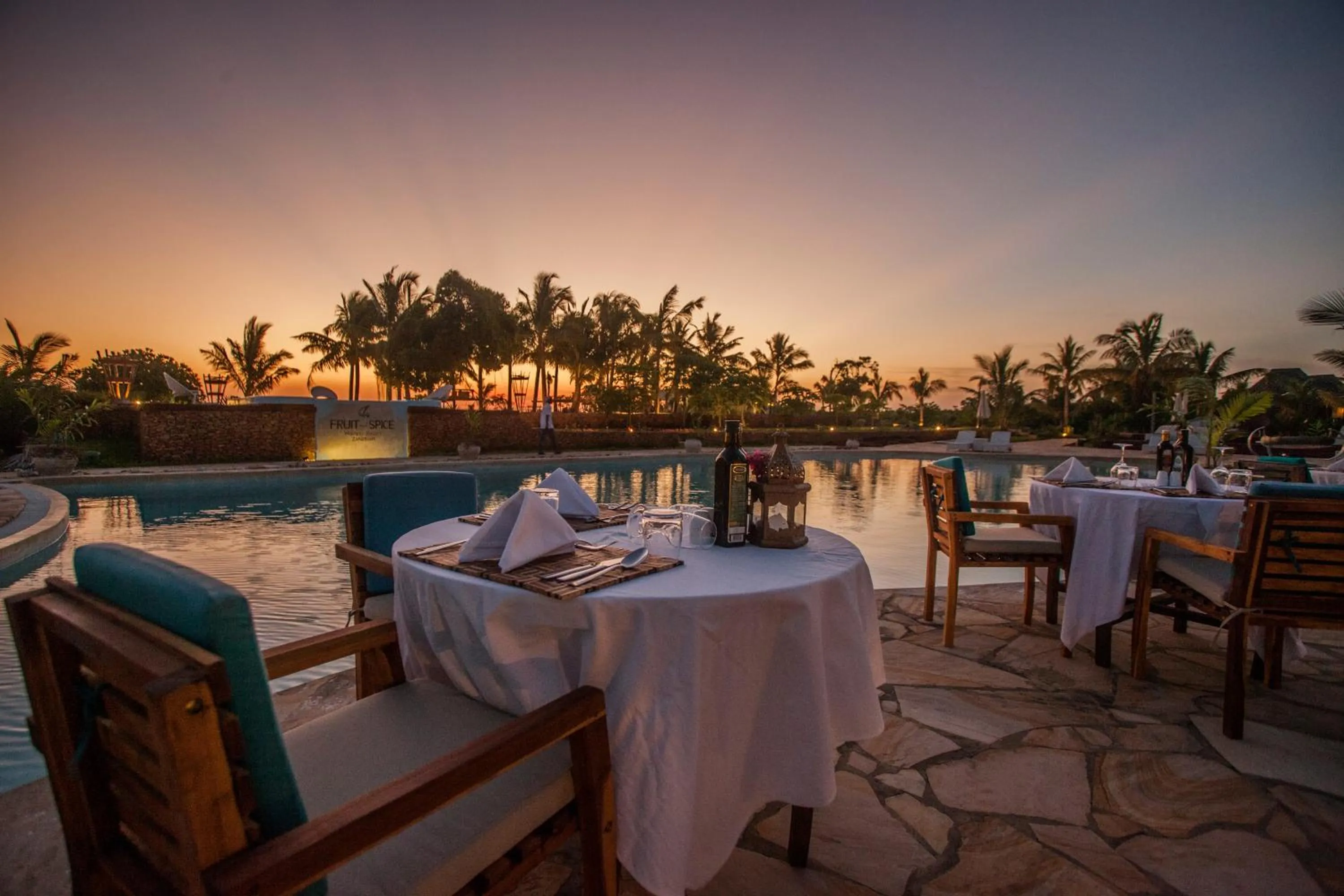 Swimming pool in Fruit & Spice Wellness Resort Zanzibar