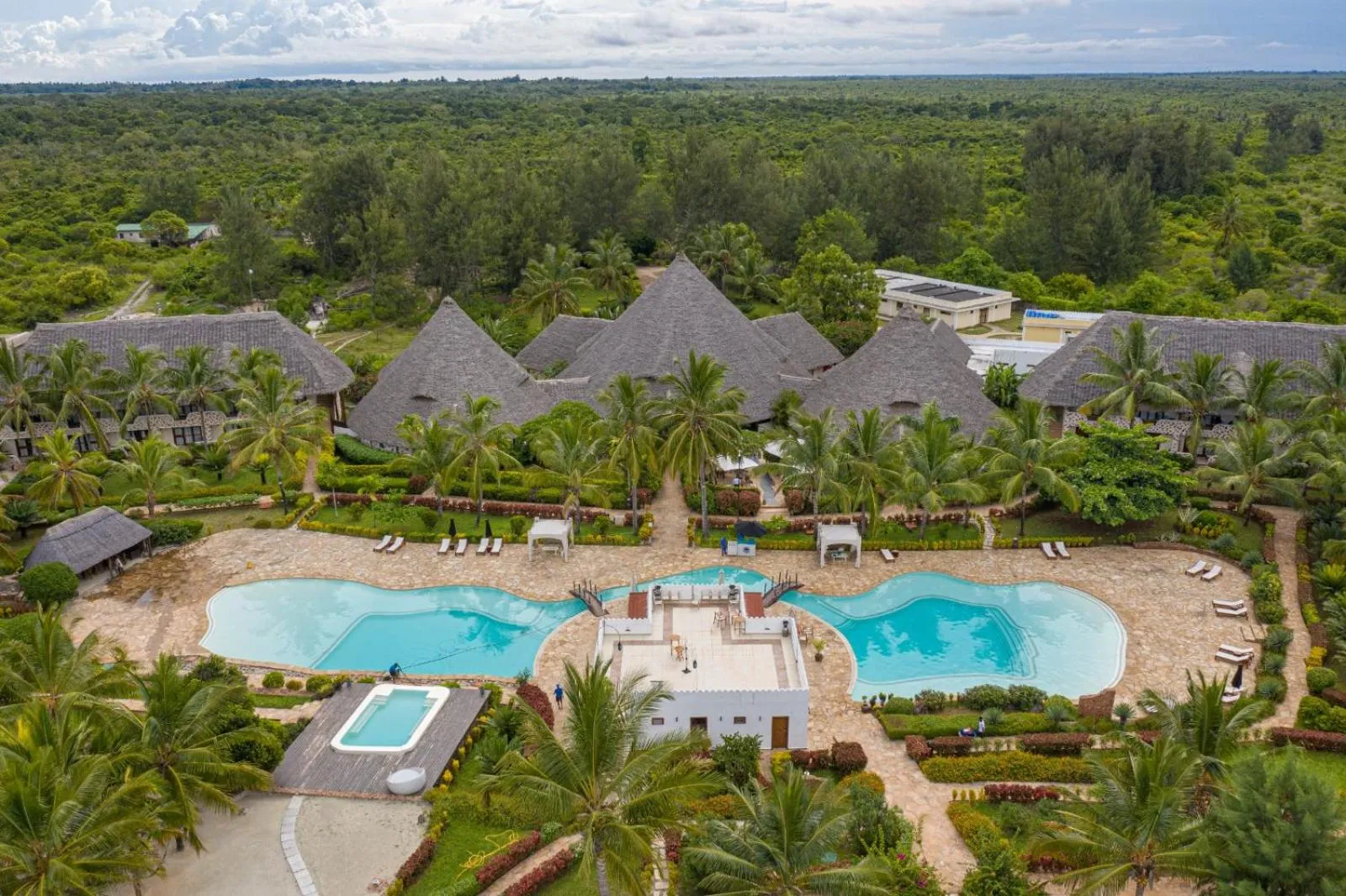 Bird's eye view in Fruit & Spice Wellness Resort Zanzibar