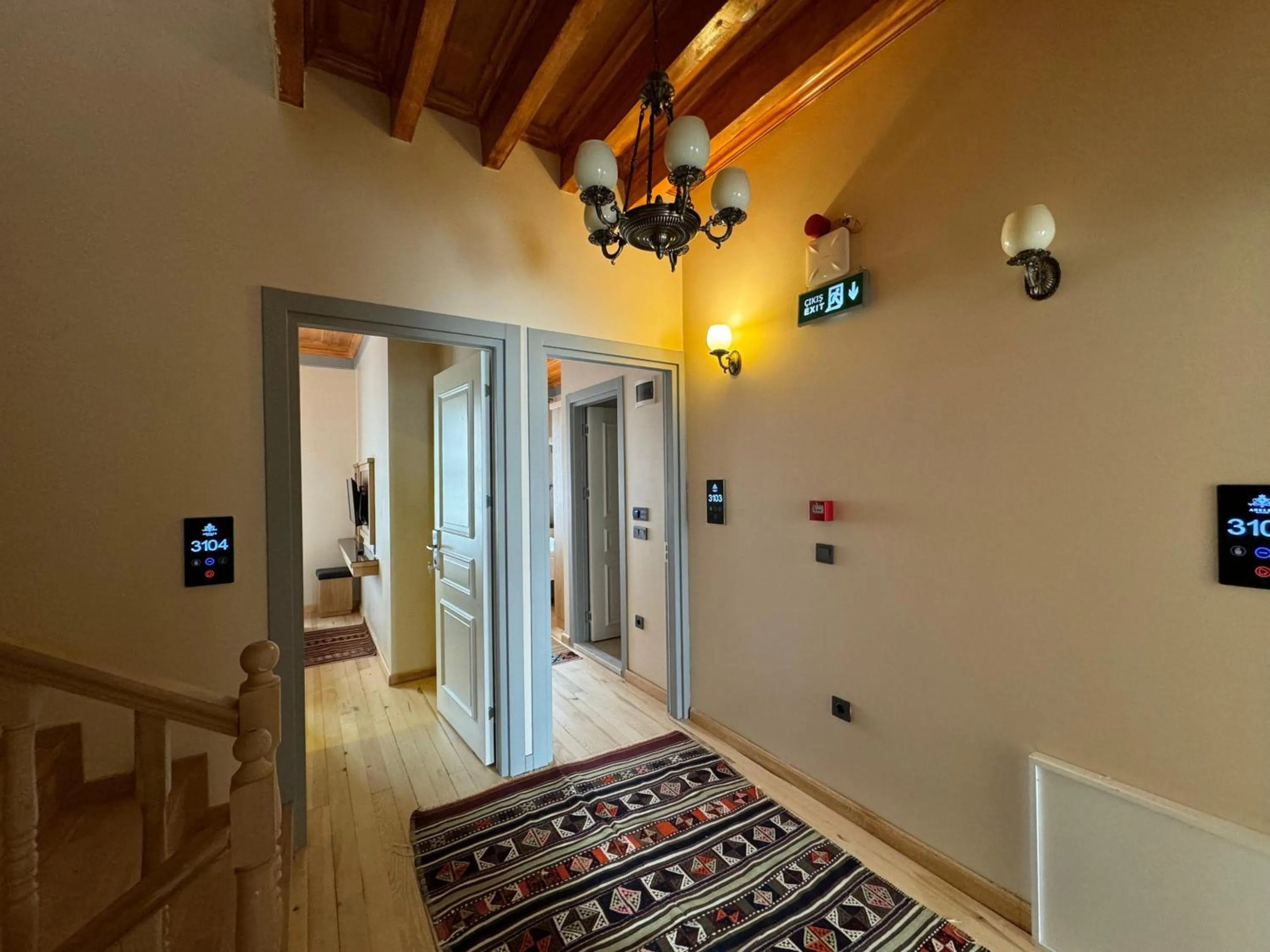 Decorative detail, Bed in Abelia Mansion Hotel