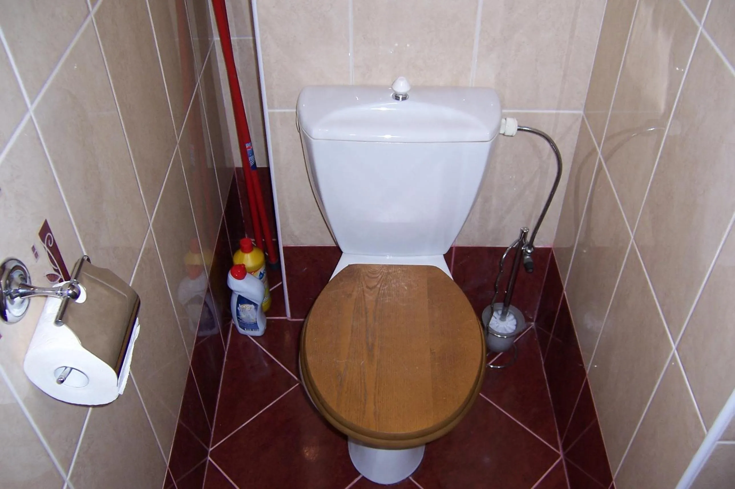 Toilet in Apartments near Lesser Town