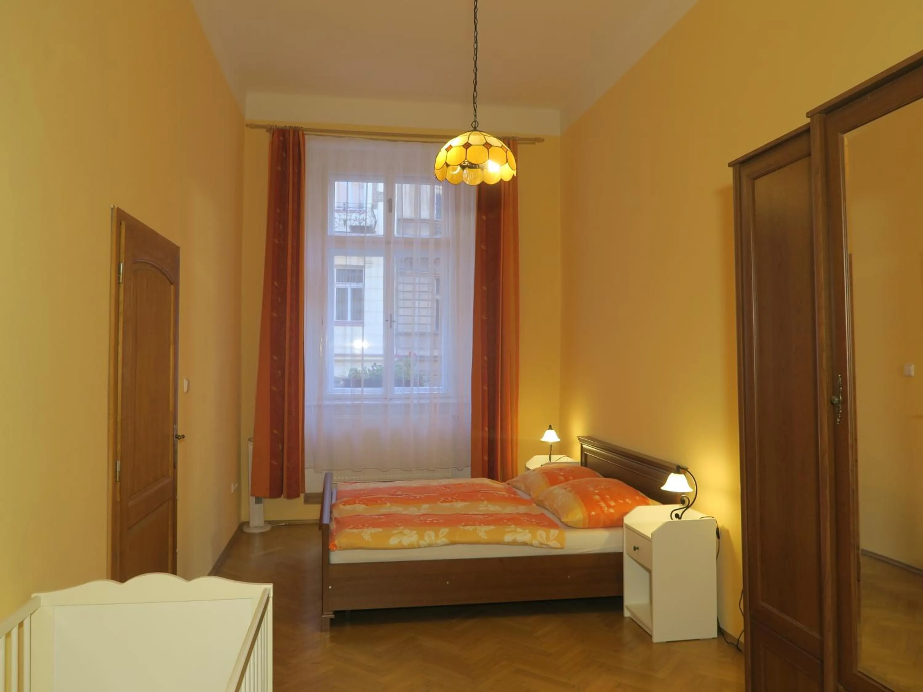 Bedroom, Bed in Apartments near Lesser Town