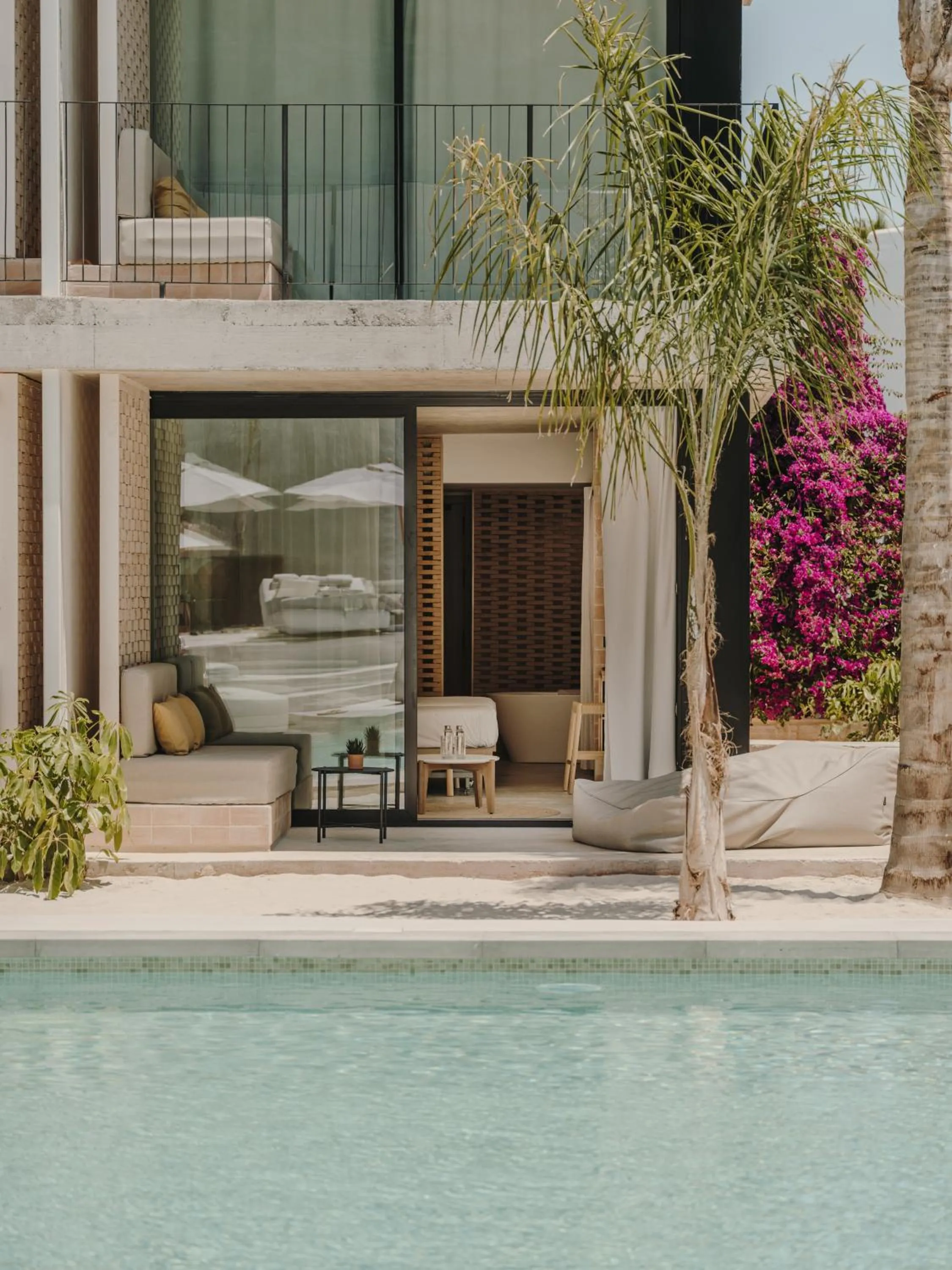 Pool view in Bonito Ibiza by O Beach