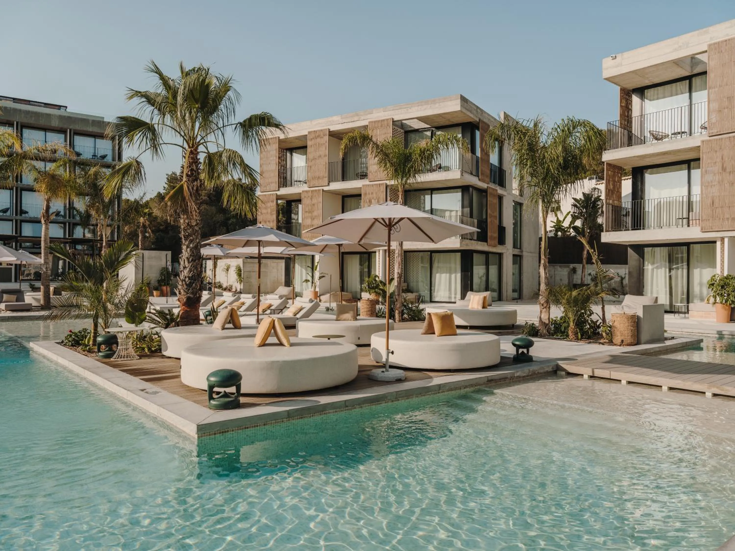 Pool view in Bonito Ibiza by O Beach