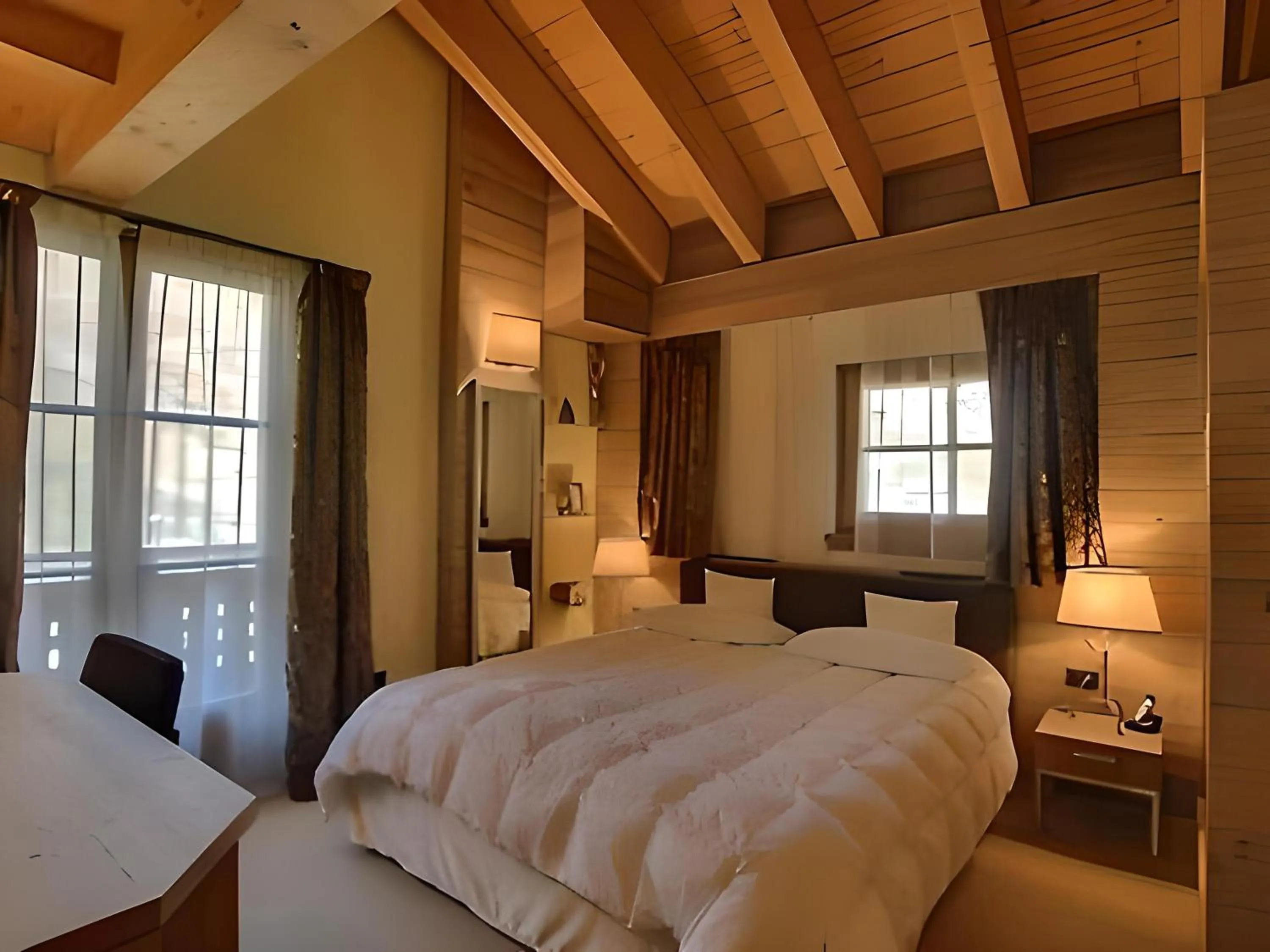 Bed in Hotel Bait de Angial