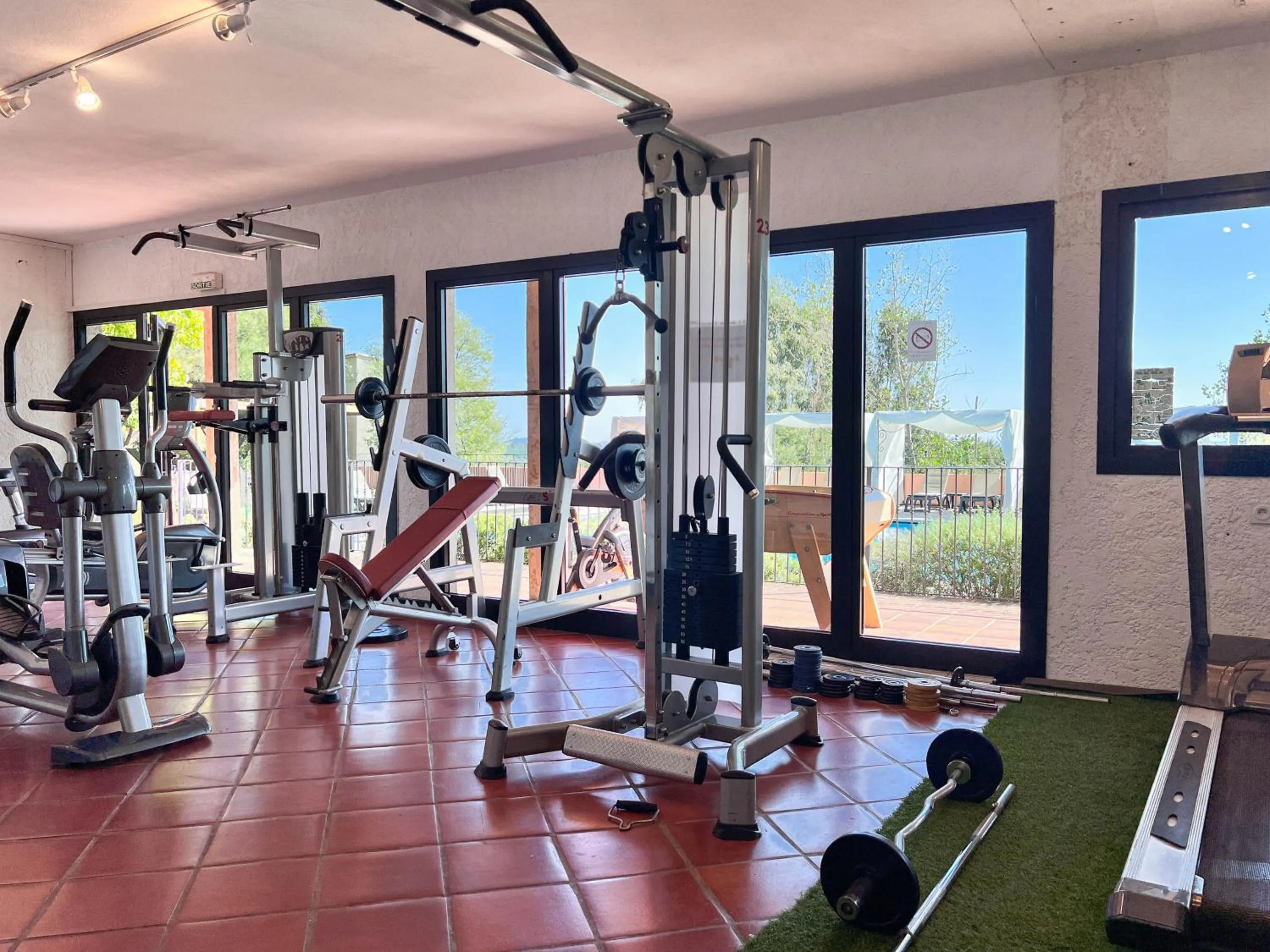 Fitness centre/facilities in Royal Palm