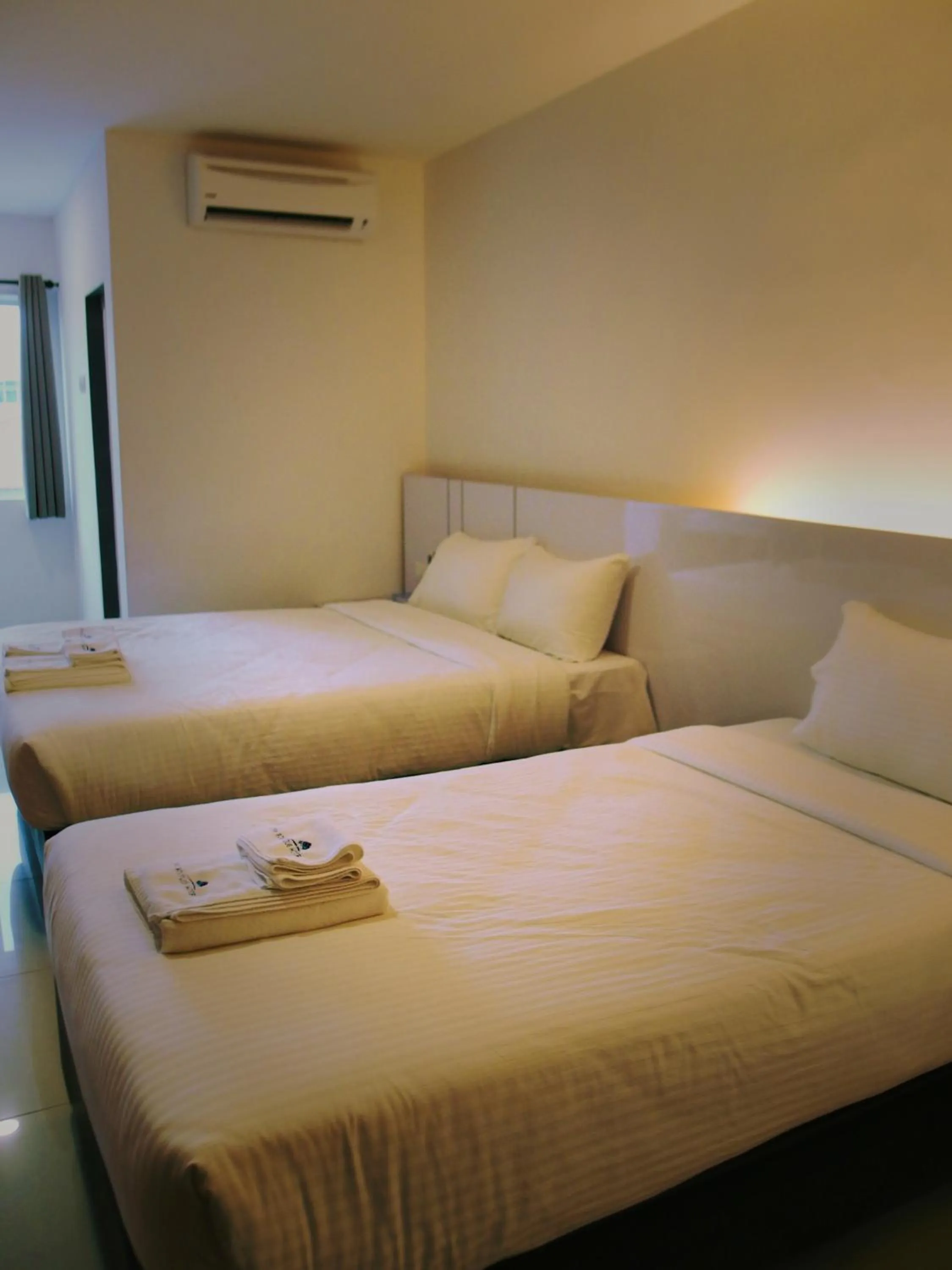 Bed in Yew Boutique Hotel