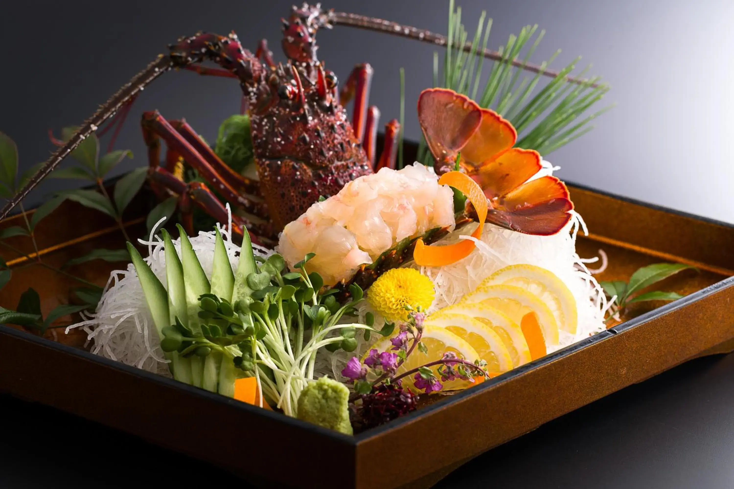 Food close-up in Irodori Koyo Food close-up in Irodori Koyo