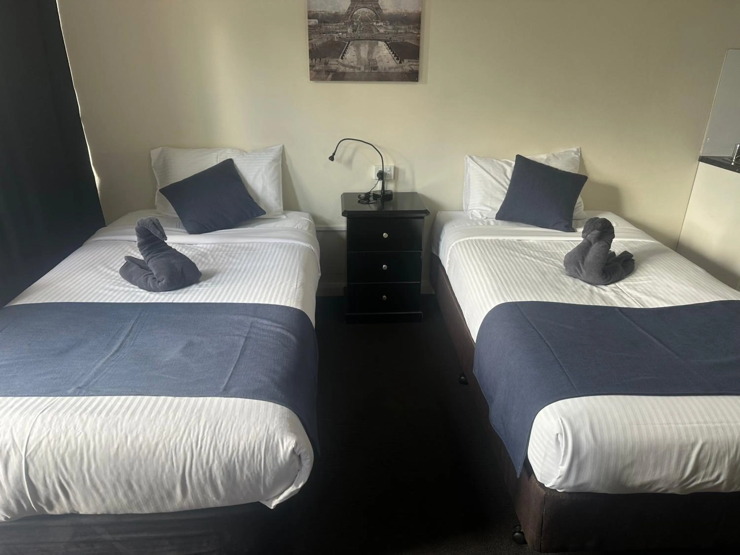 Bed in Memphis Motor Inn- UNDER NEW MANAGEMENT