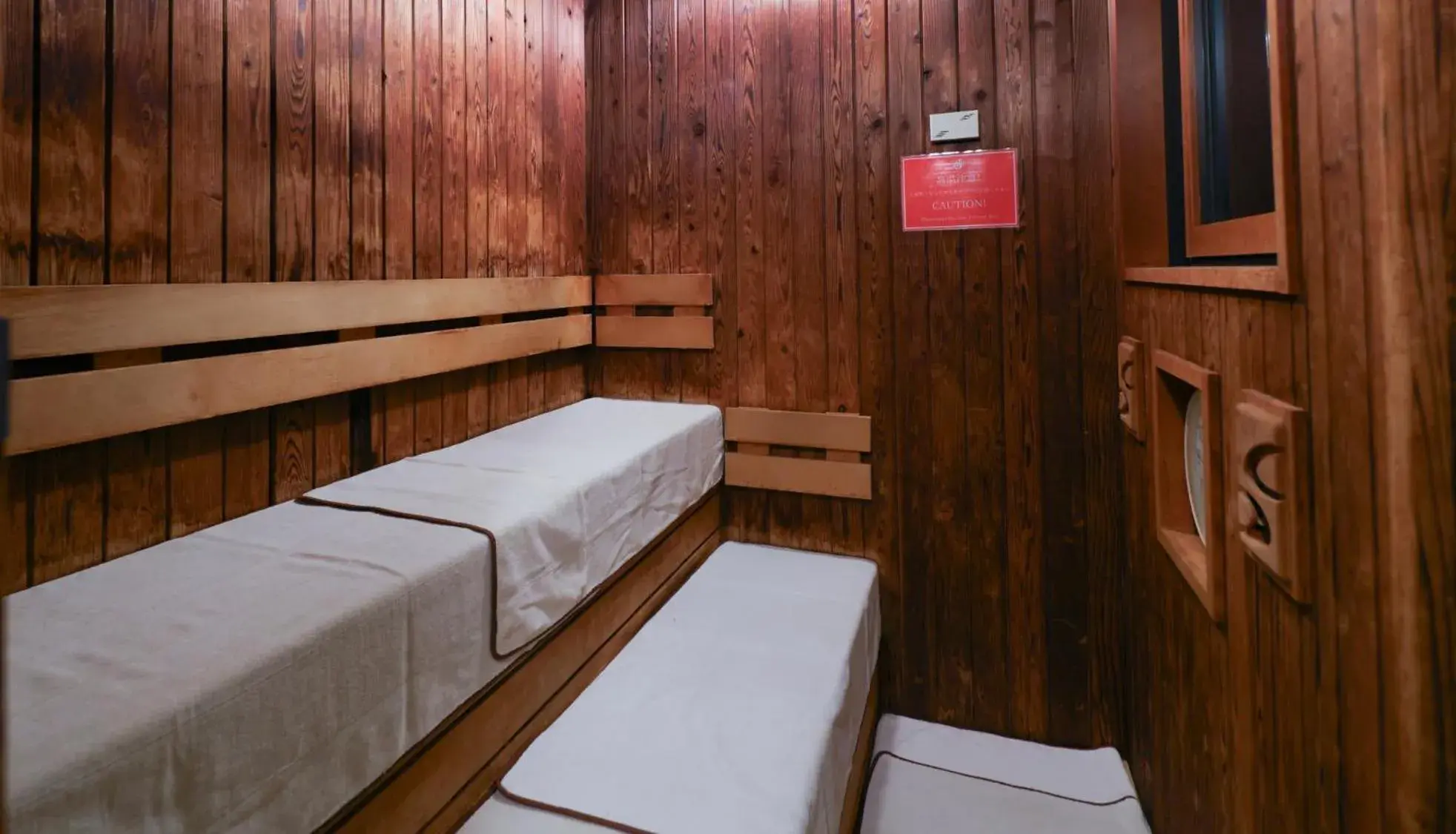 Sauna, Bed in Dormy Inn Premium Nagoya Sakae Sauna, Bed in Dormy Inn Premium Nagoya Sakae