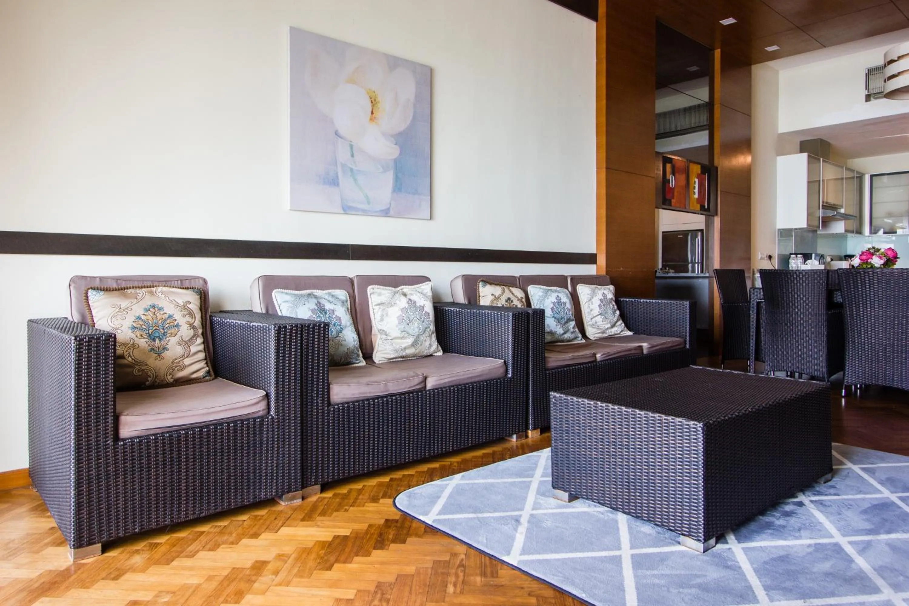 Living room in Profolio @ Straits Quay