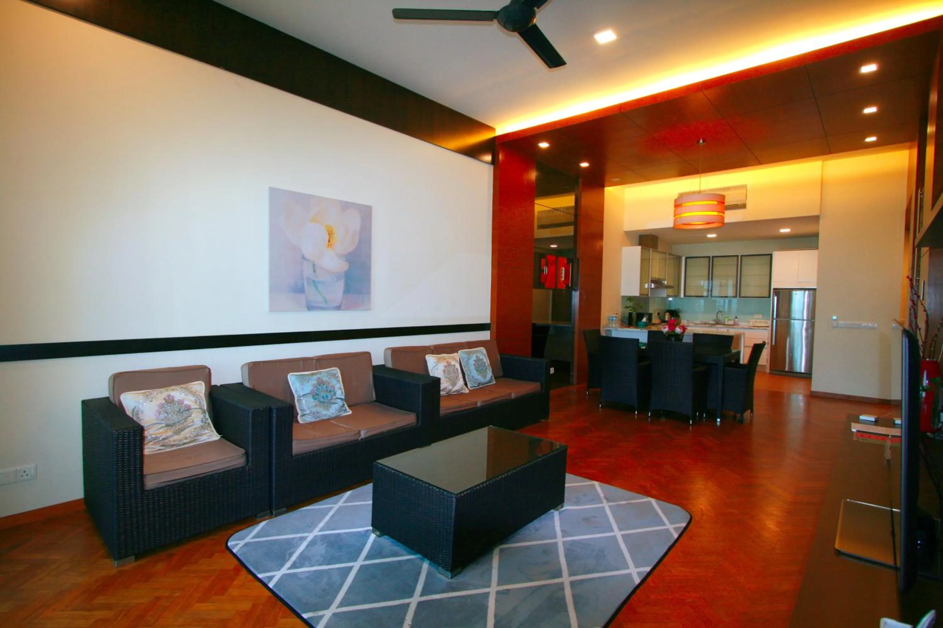 Living room in Profolio @ Straits Quay