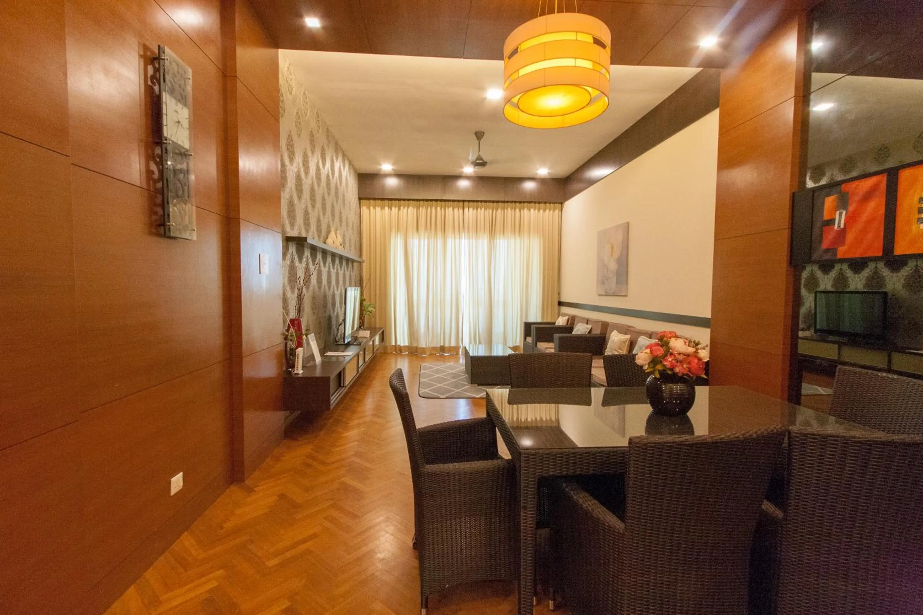 Living room in Profolio @ Straits Quay