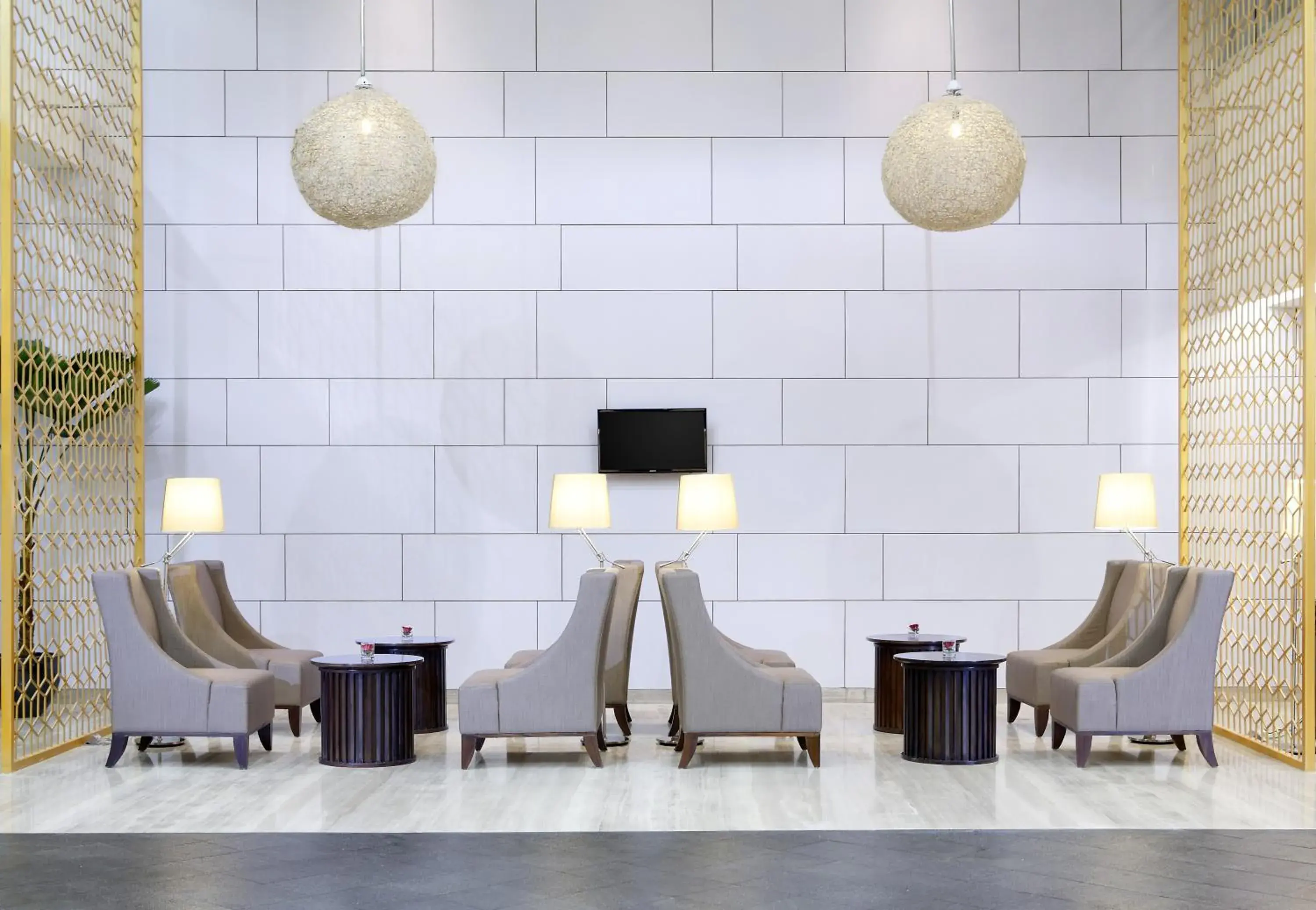 Lobby or reception in Hotel Santika Kelapa Gading Lobby or reception in Hotel Santika Kelapa Gading