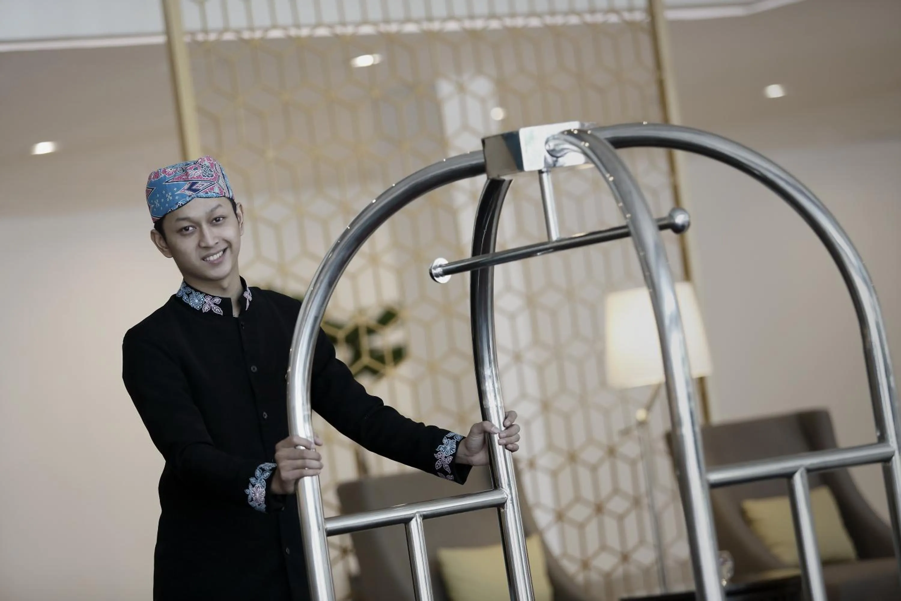 Staff in Hotel Santika Kelapa Gading