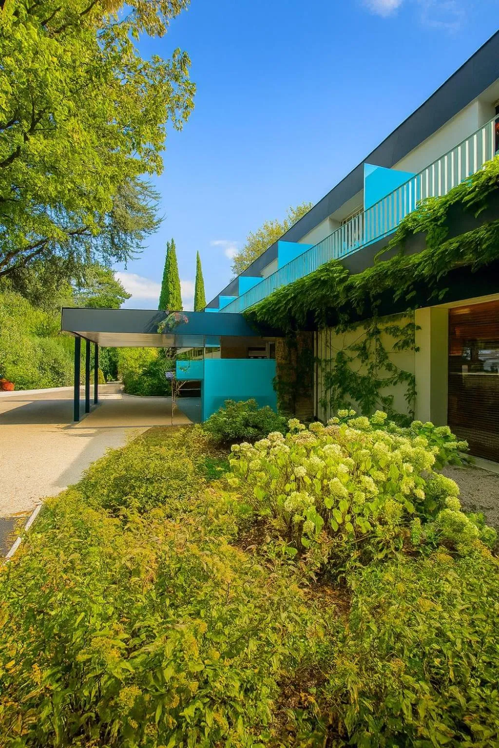 Garden in Hôtel La Ségalière Spa Bar