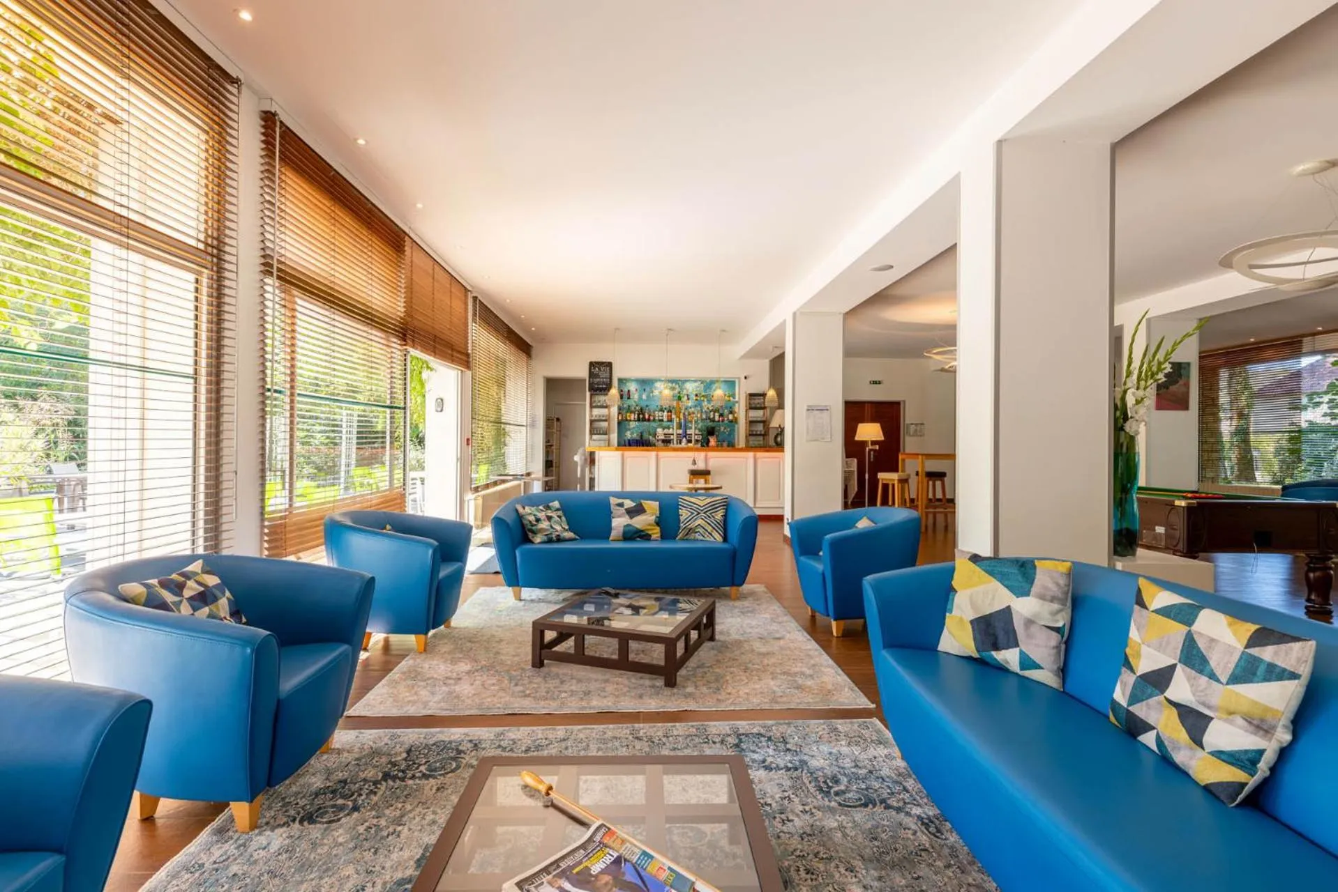 Living room in Hôtel La Ségalière Spa Bar