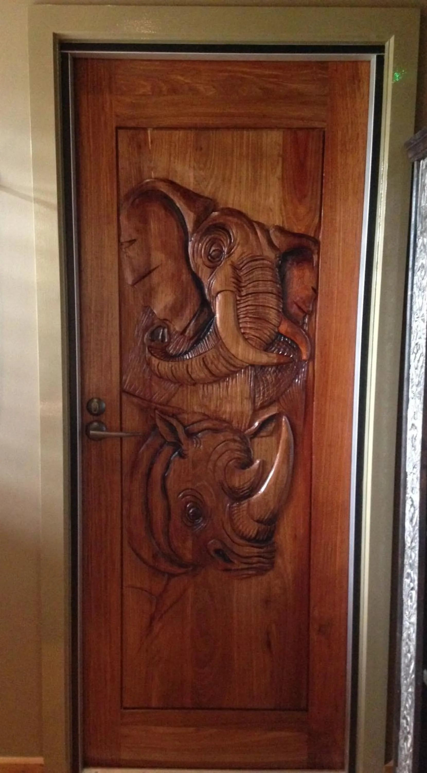 Decorative detail in Jamala Wildlife Lodge