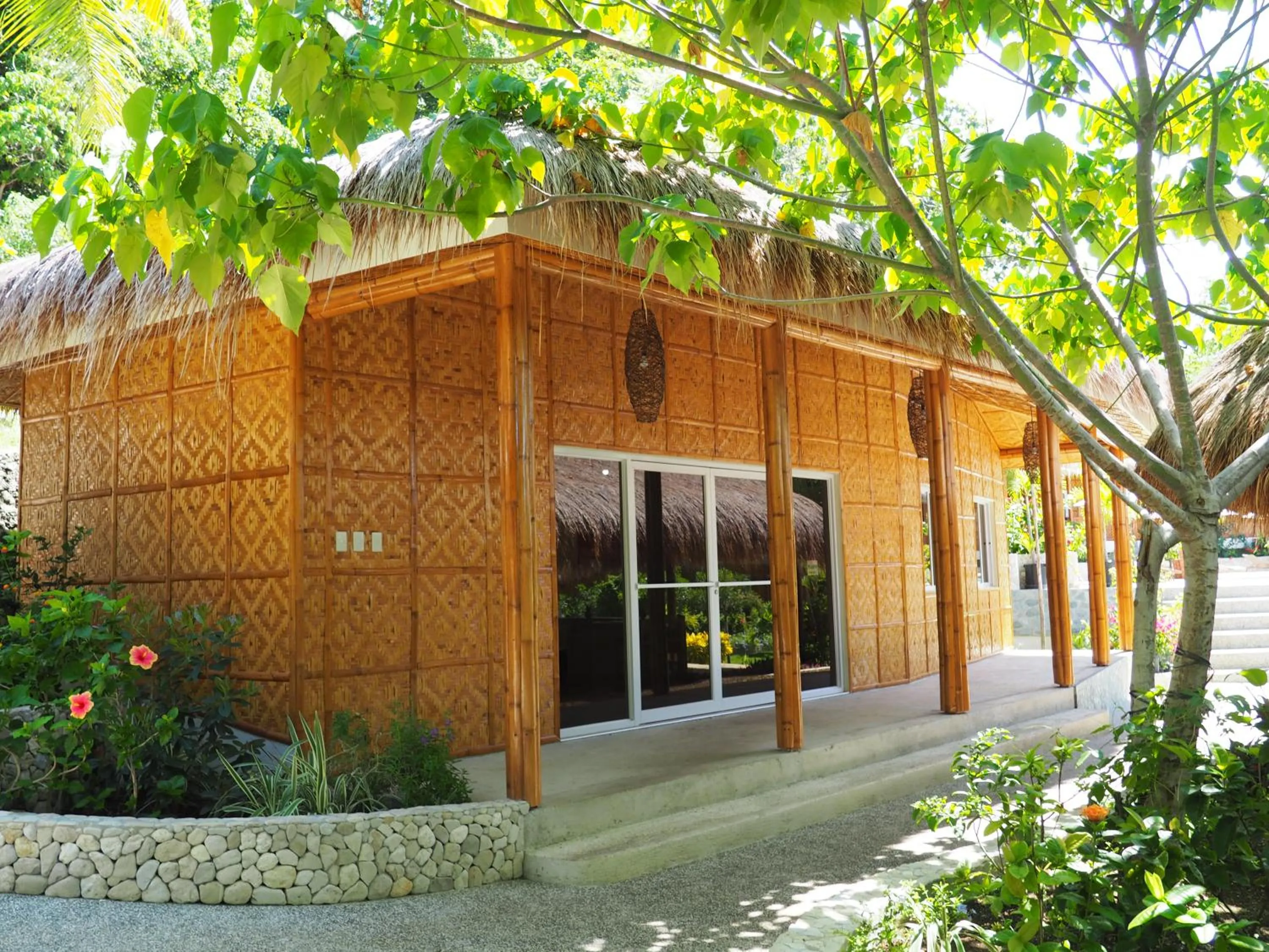 Patio in Magic Oceans Dive Resort