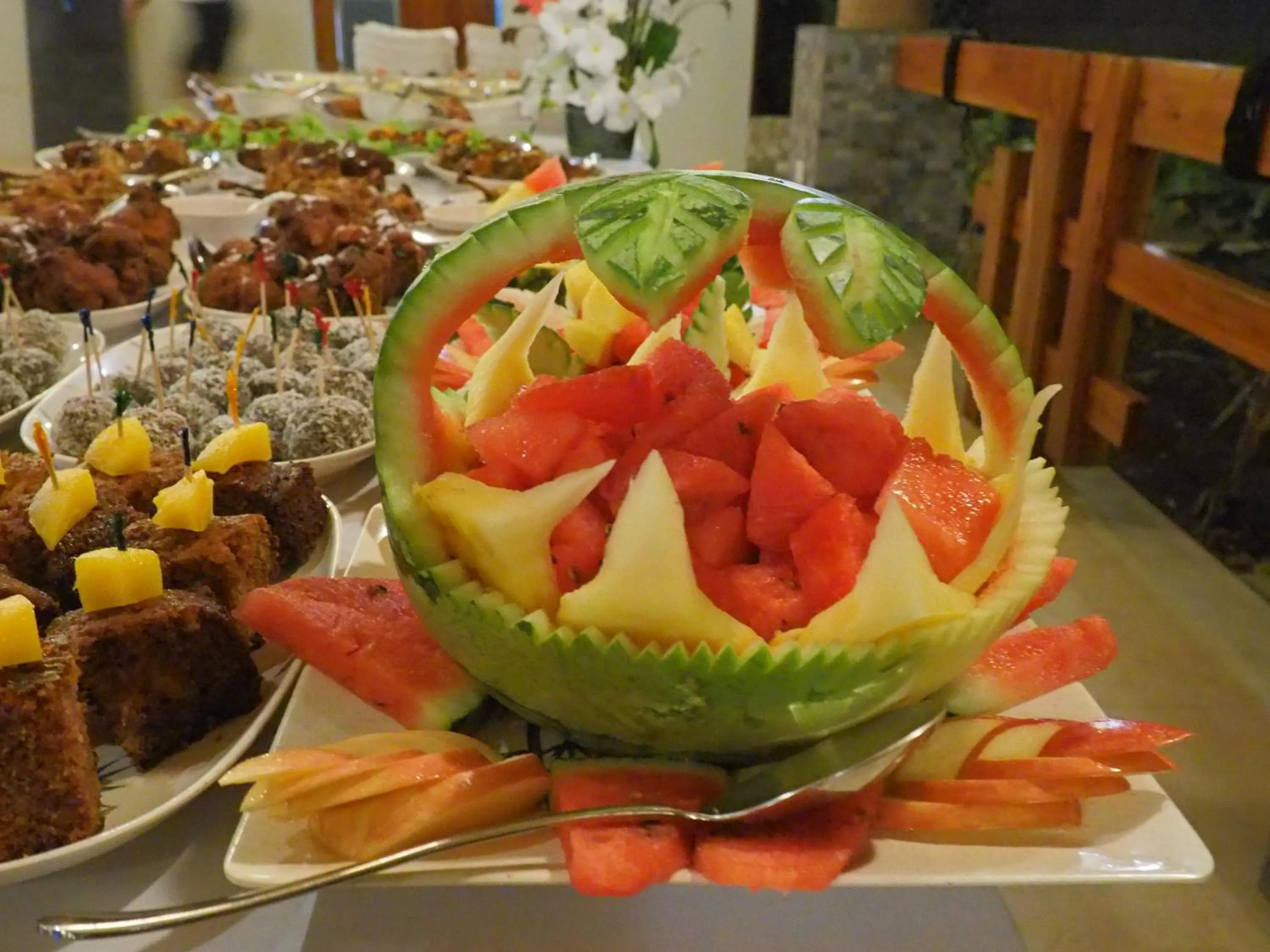 Food close-up in Magic Oceans Dive Resort