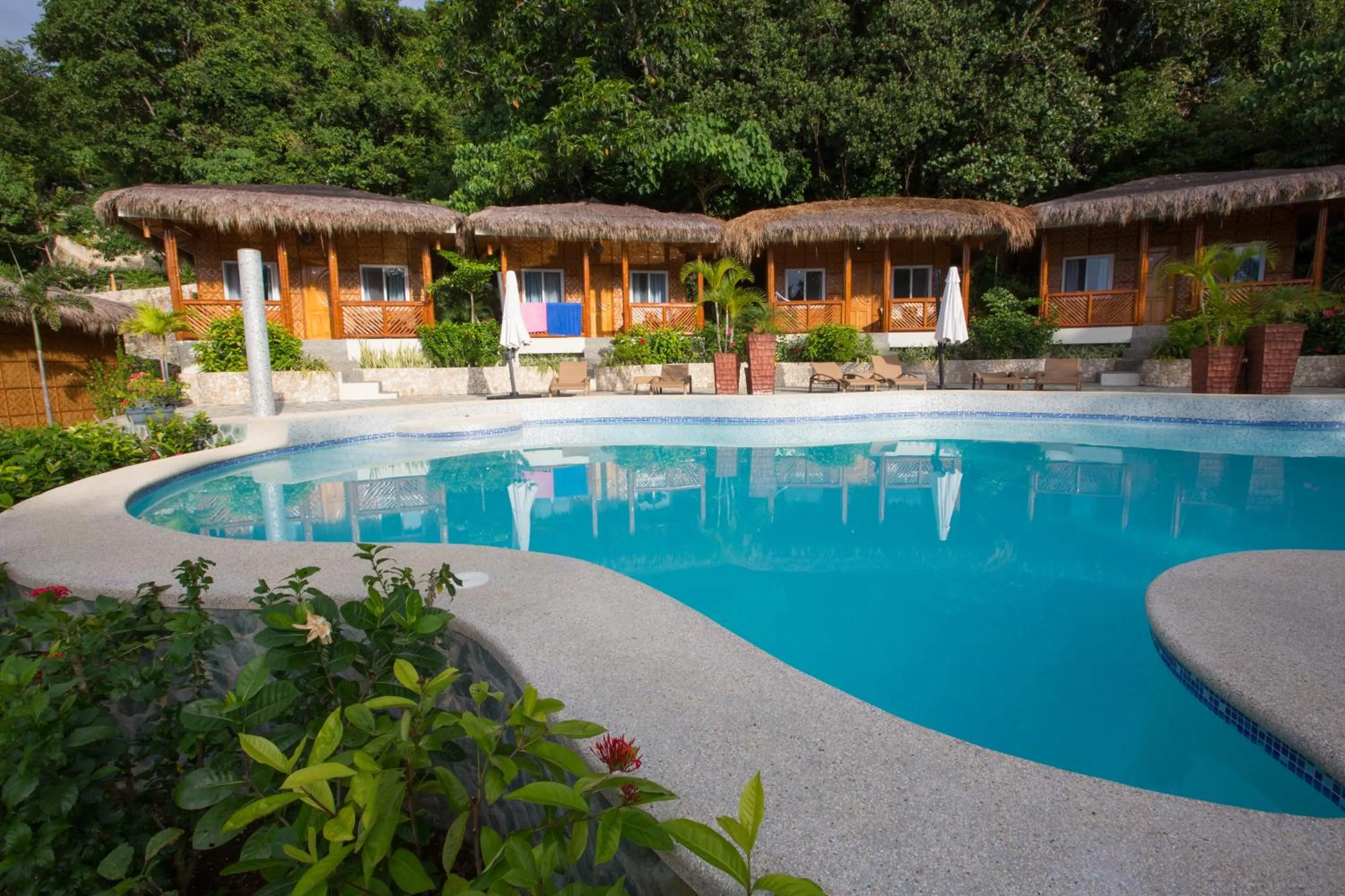 Property building in Magic Oceans Dive Resort