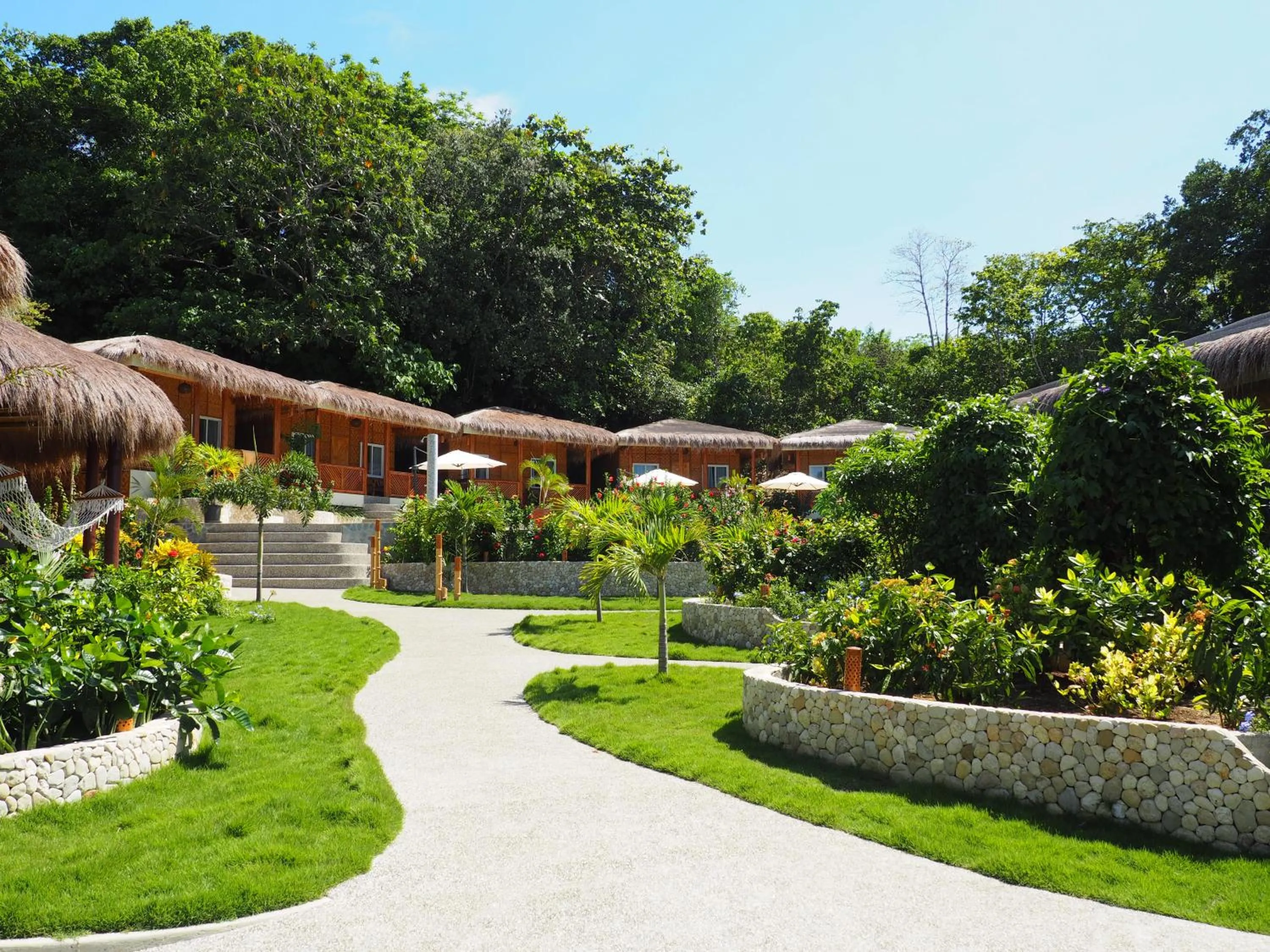 Patio in Magic Oceans Dive Resort