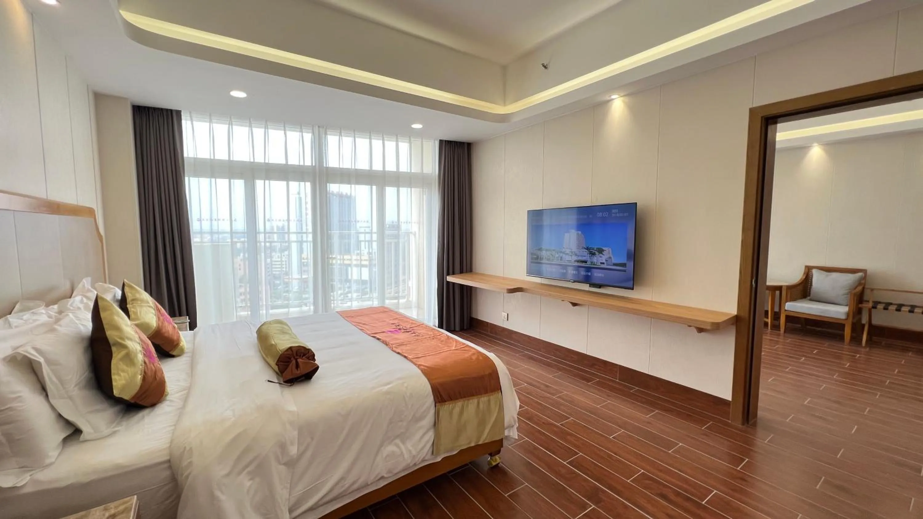 Bedroom, Bed in Wenchang Waika Hotel