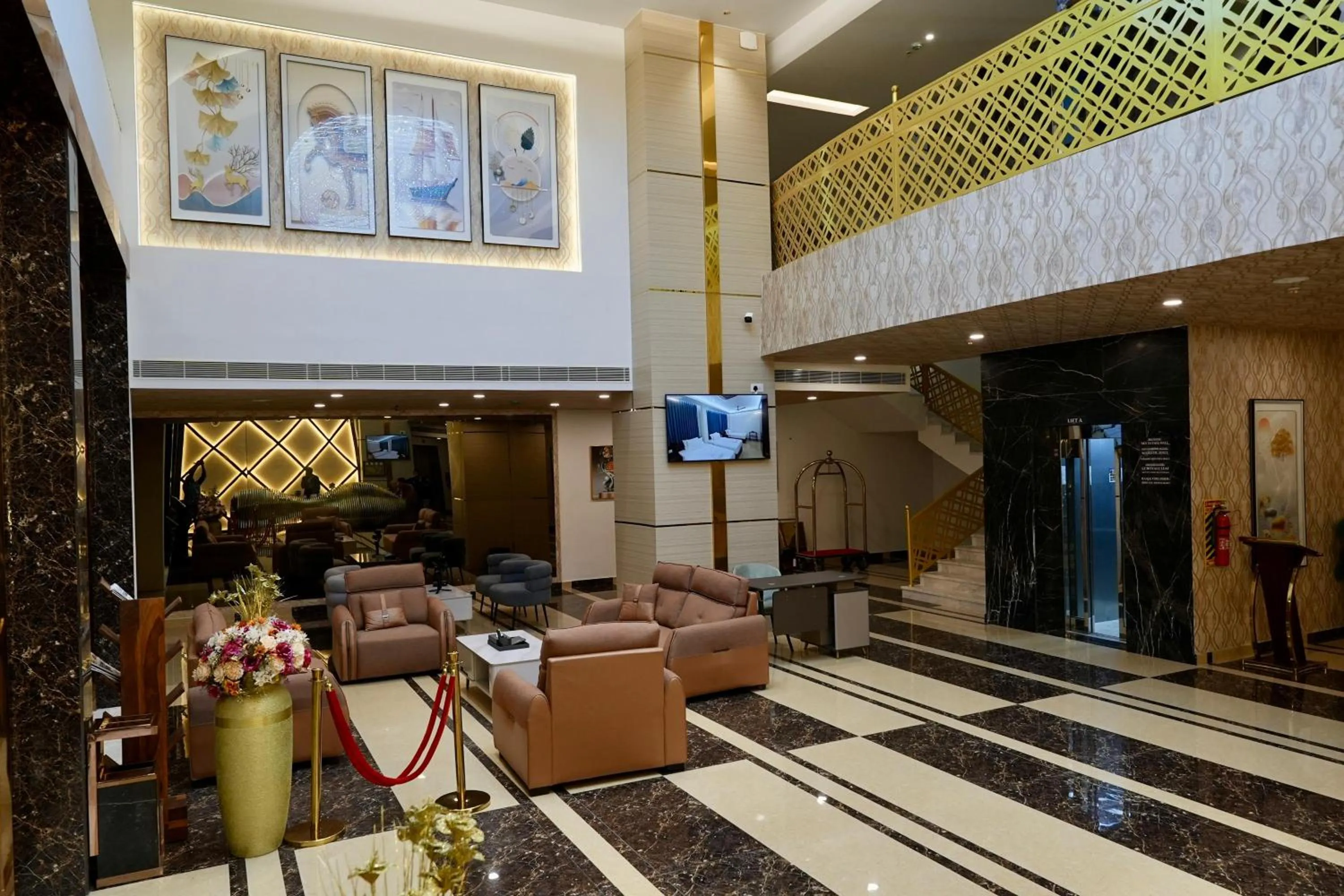 Lobby or reception in Le Royale Palace