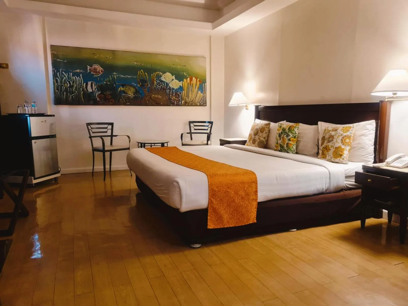 Bed in Harbor Town Hotel