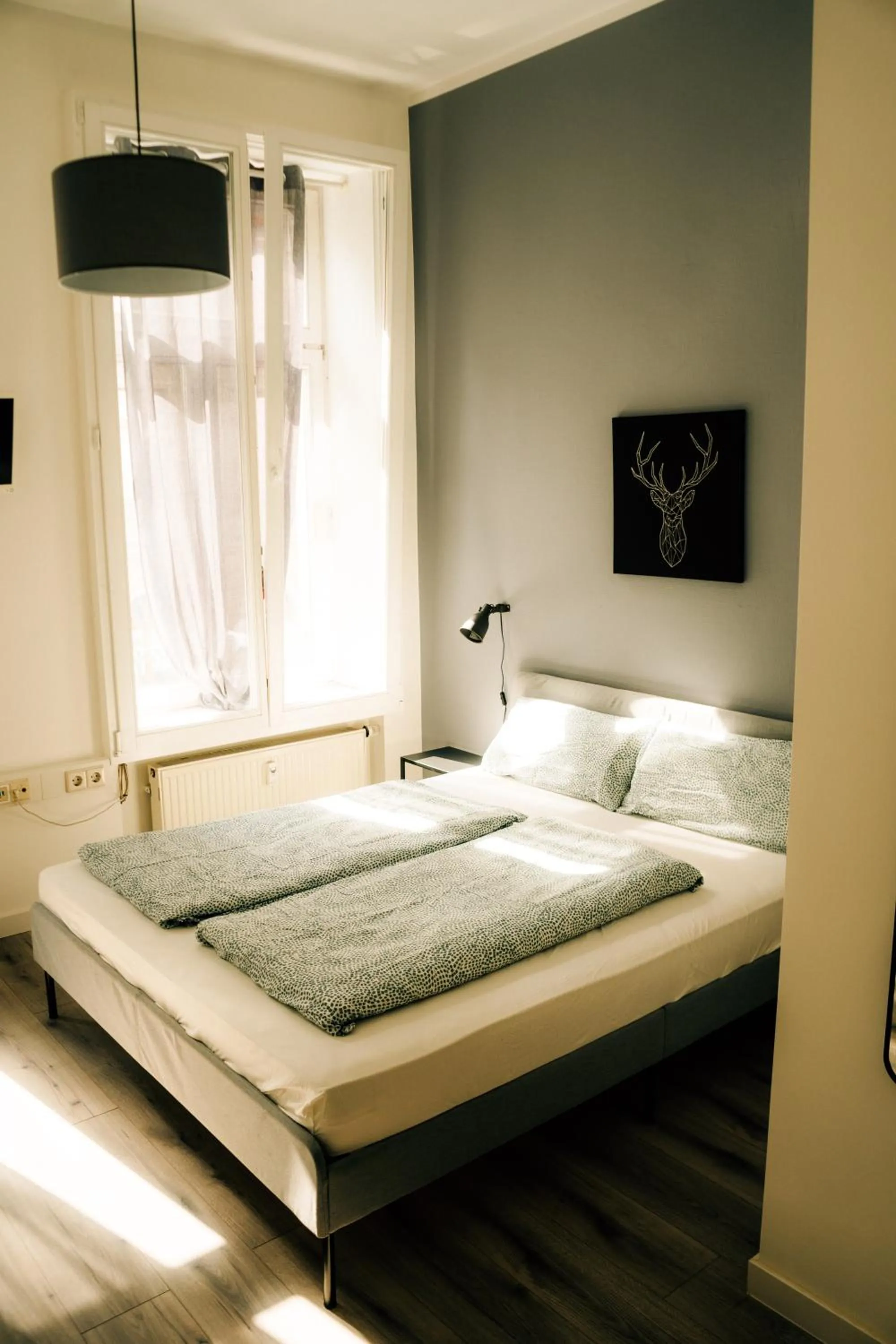 Bed in Oskars Absteige