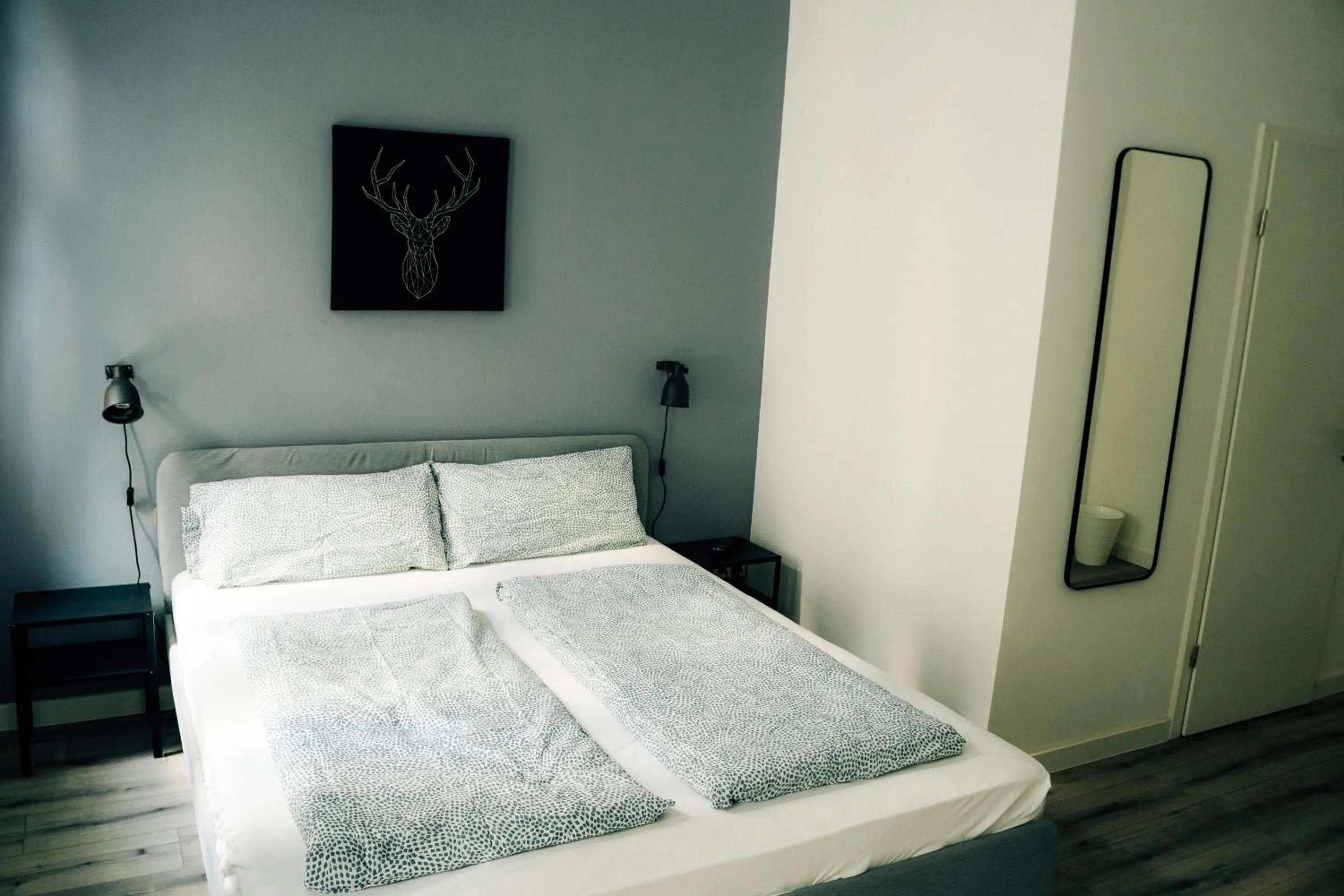 Bed in Oskars Absteige