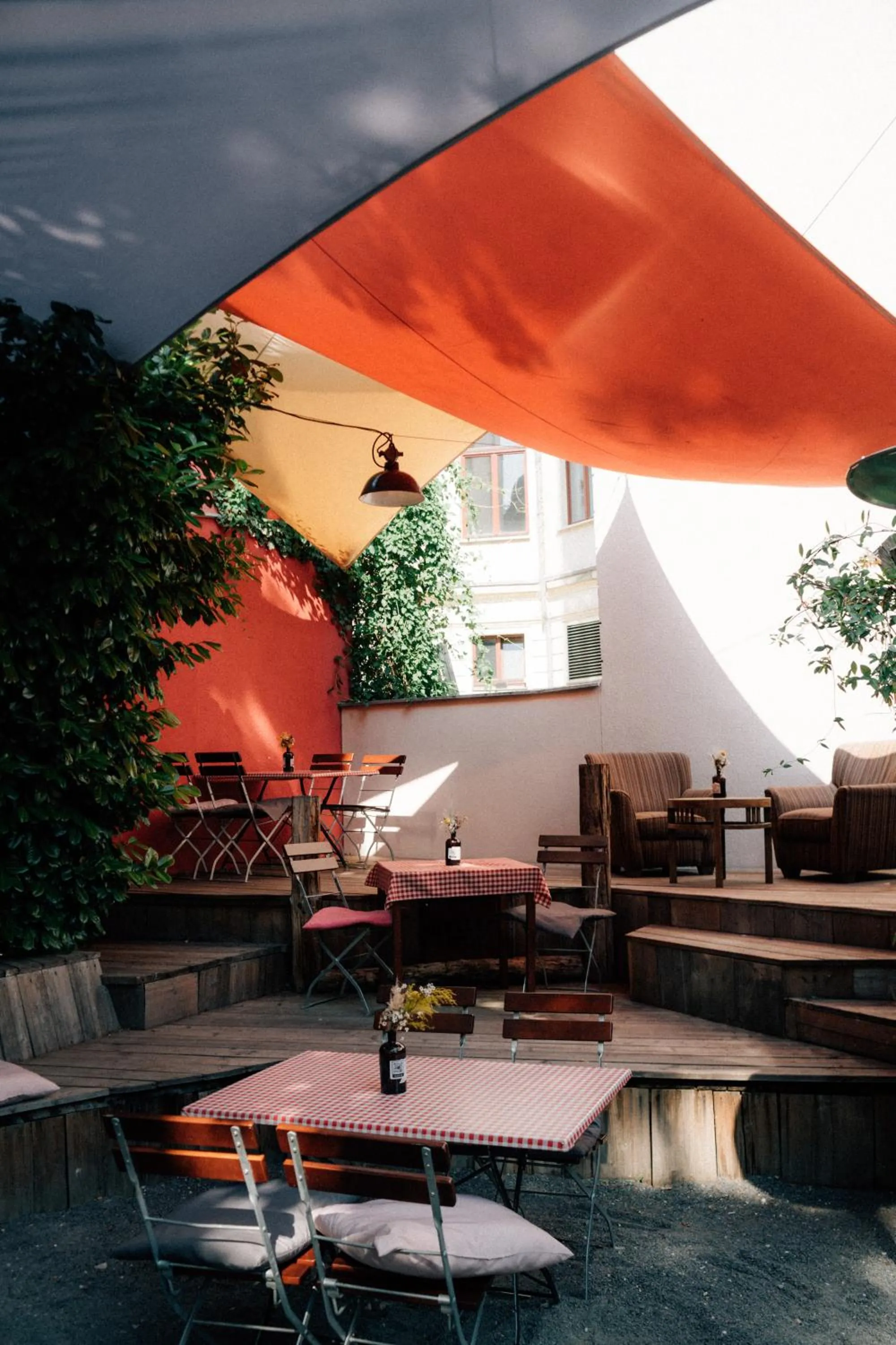 Garden in Oskars Absteige