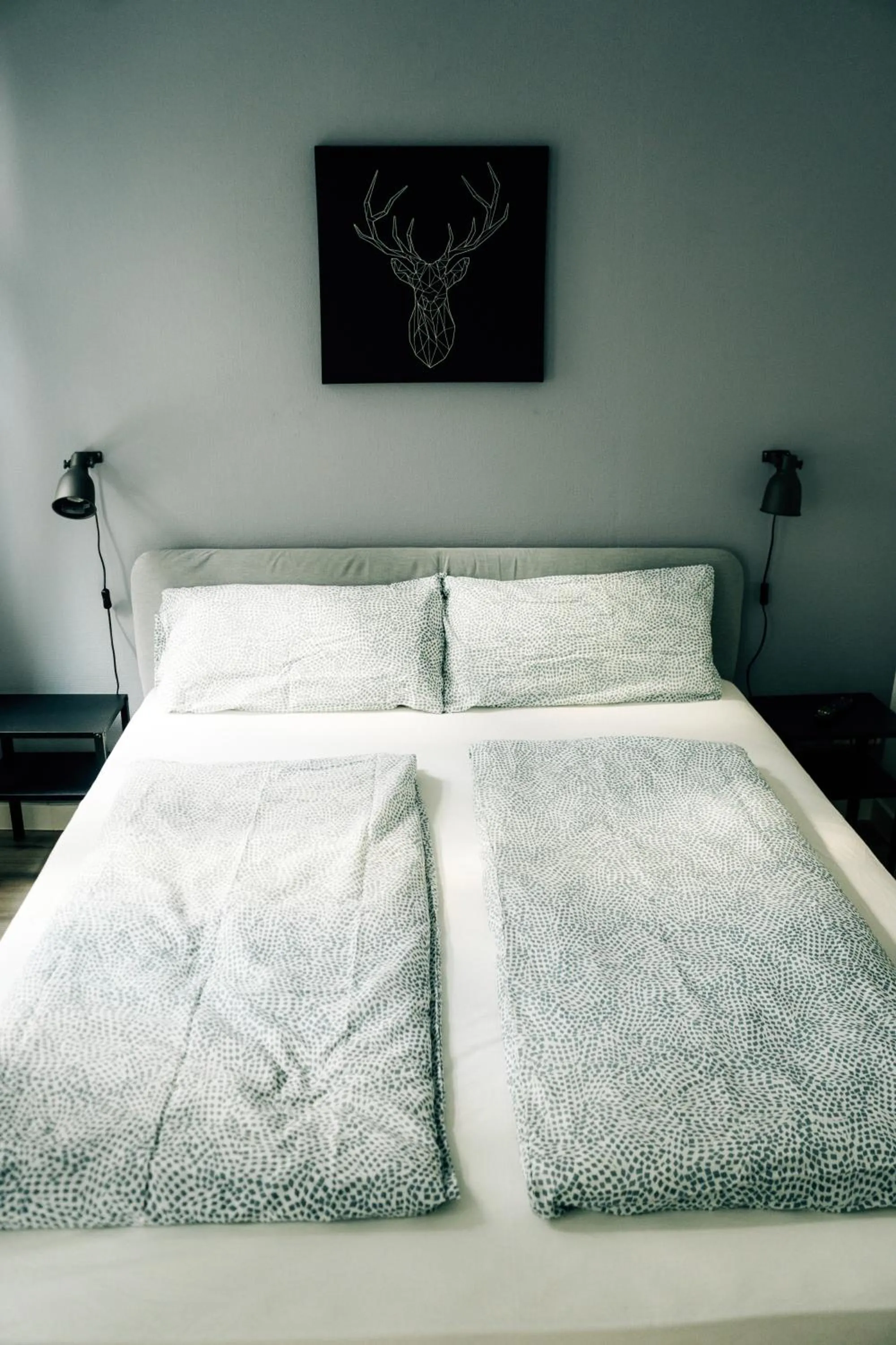 Bed in Oskars Absteige