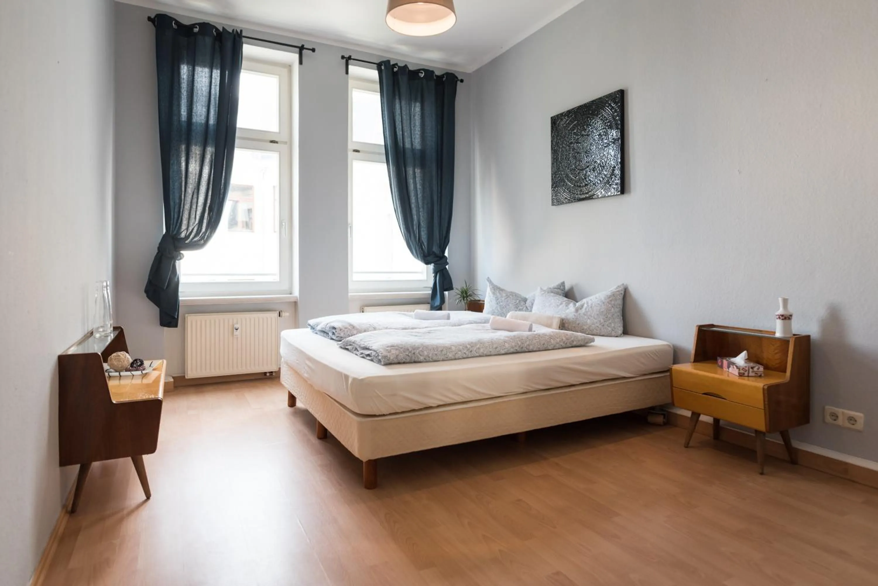 Bedroom in Oskars Absteige