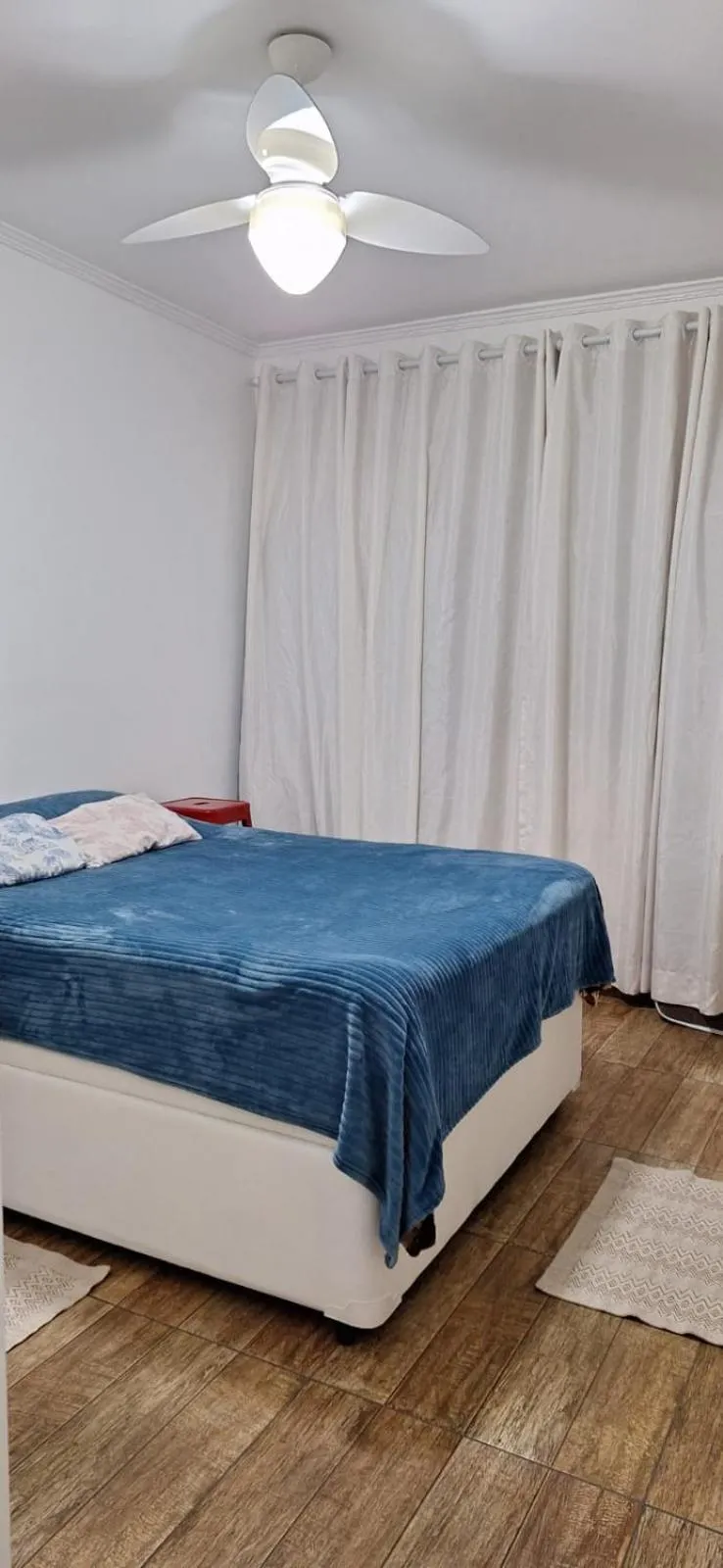 Bed in Apartamento vista mar Santos