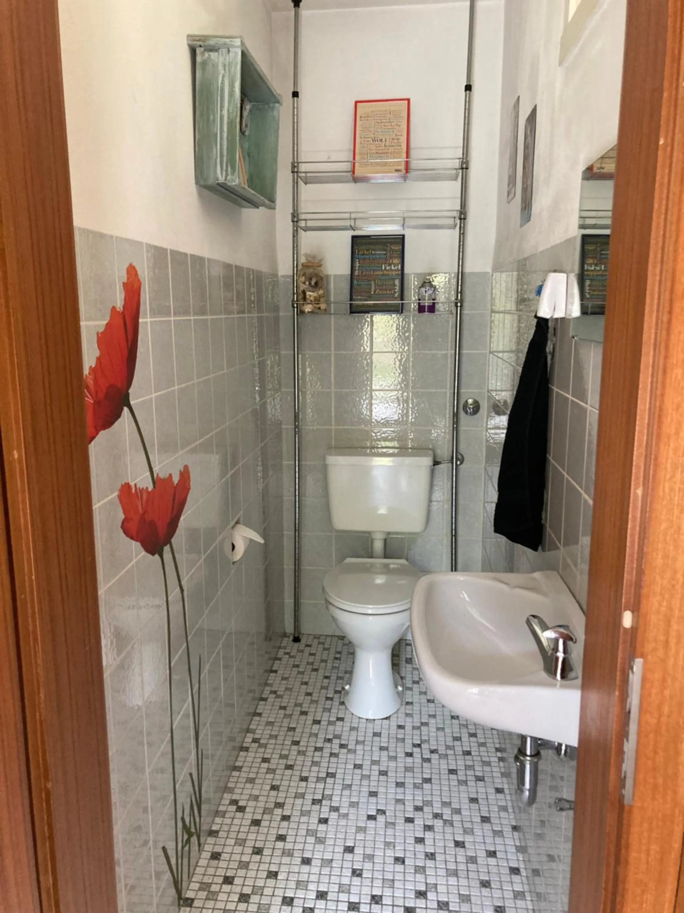 Toilet in Gasthof Walhalja