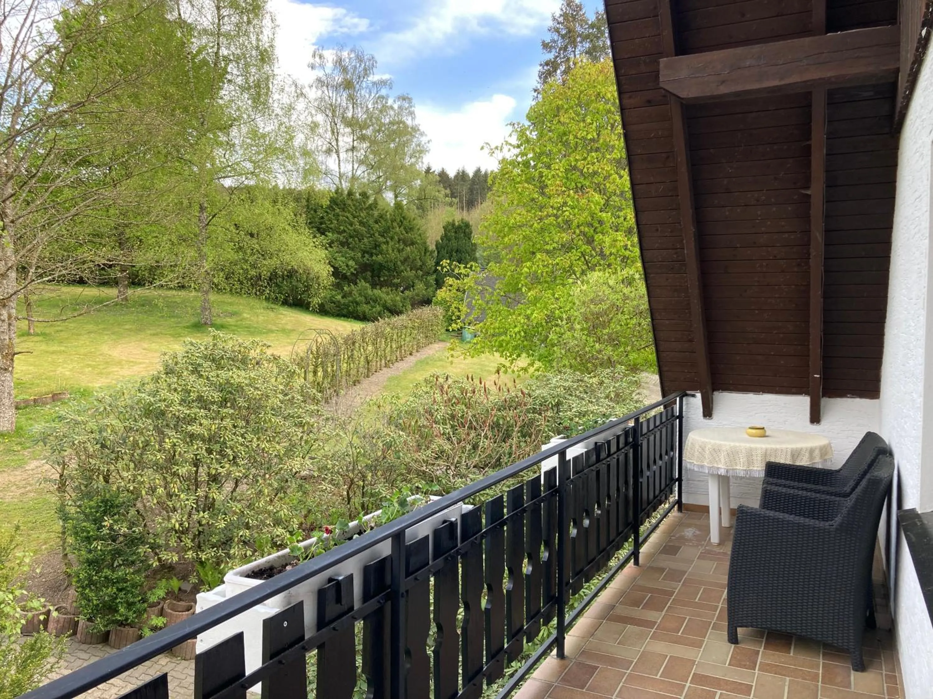 Balcony/Terrace in Gasthof Walhalja