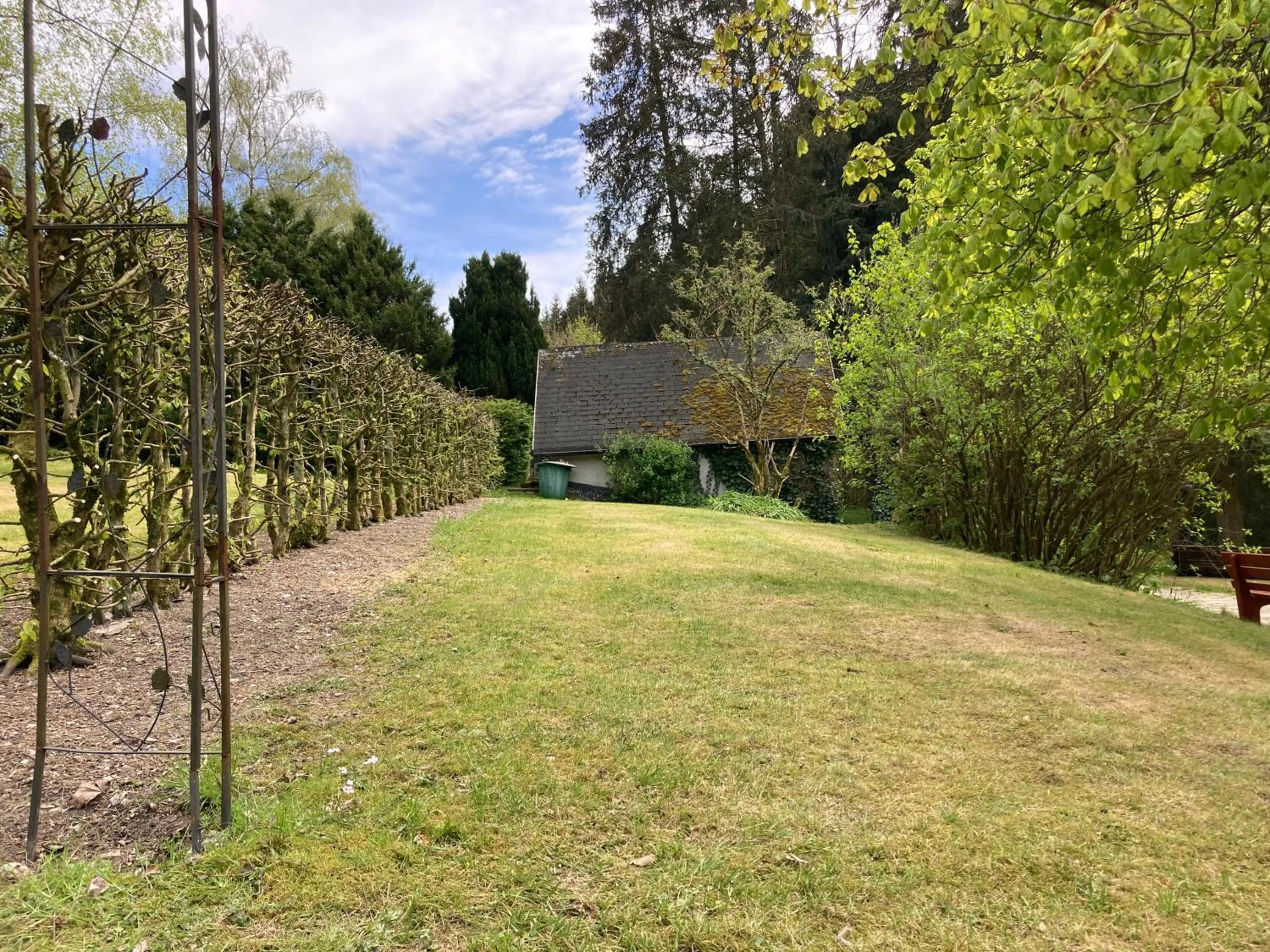 Garden in Gasthof Walhalja